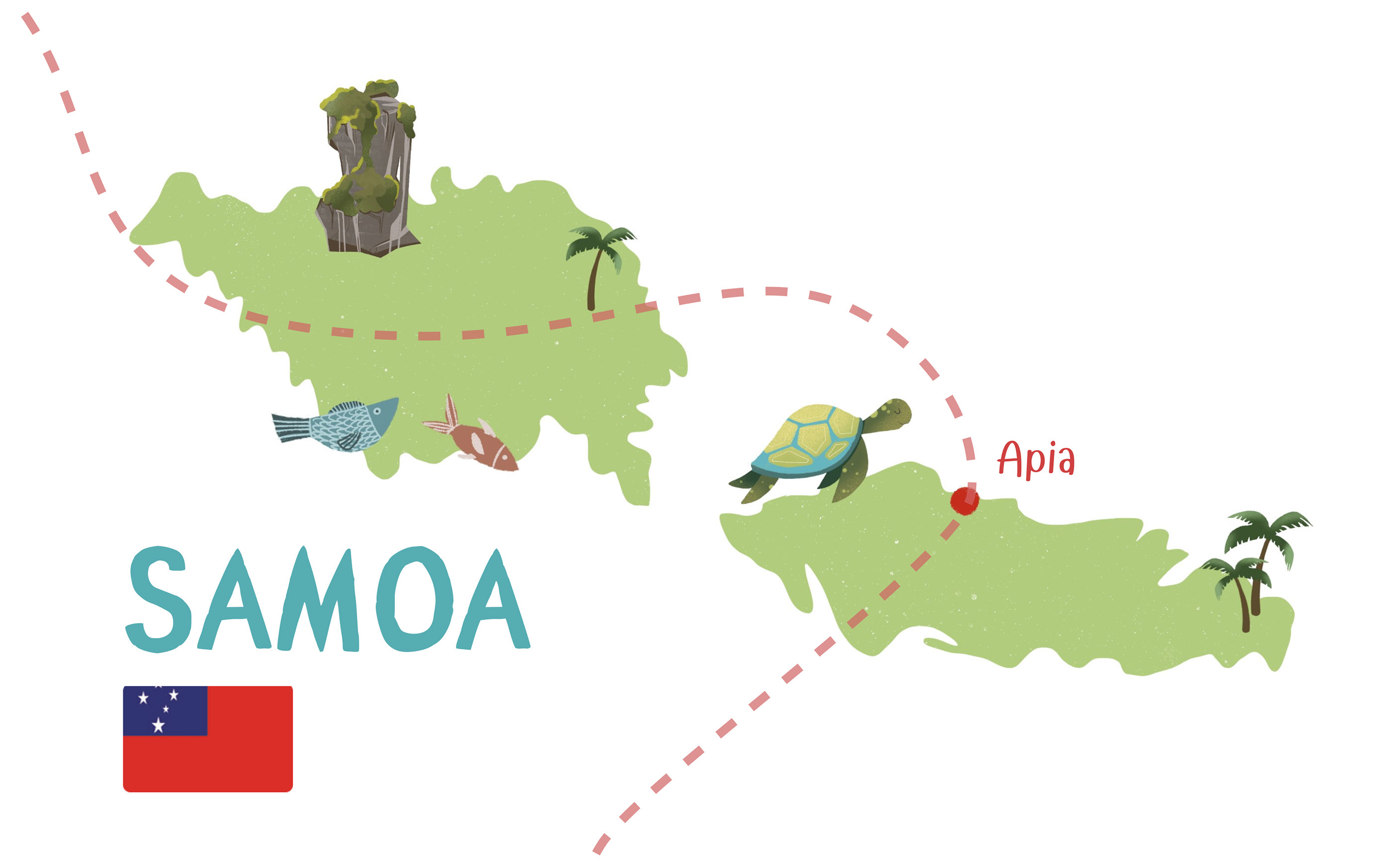 MAPS ILLUSTRATIONS FOR CHILDREN BOOK — Изображение №10 — Иллюстрация на Dprofile