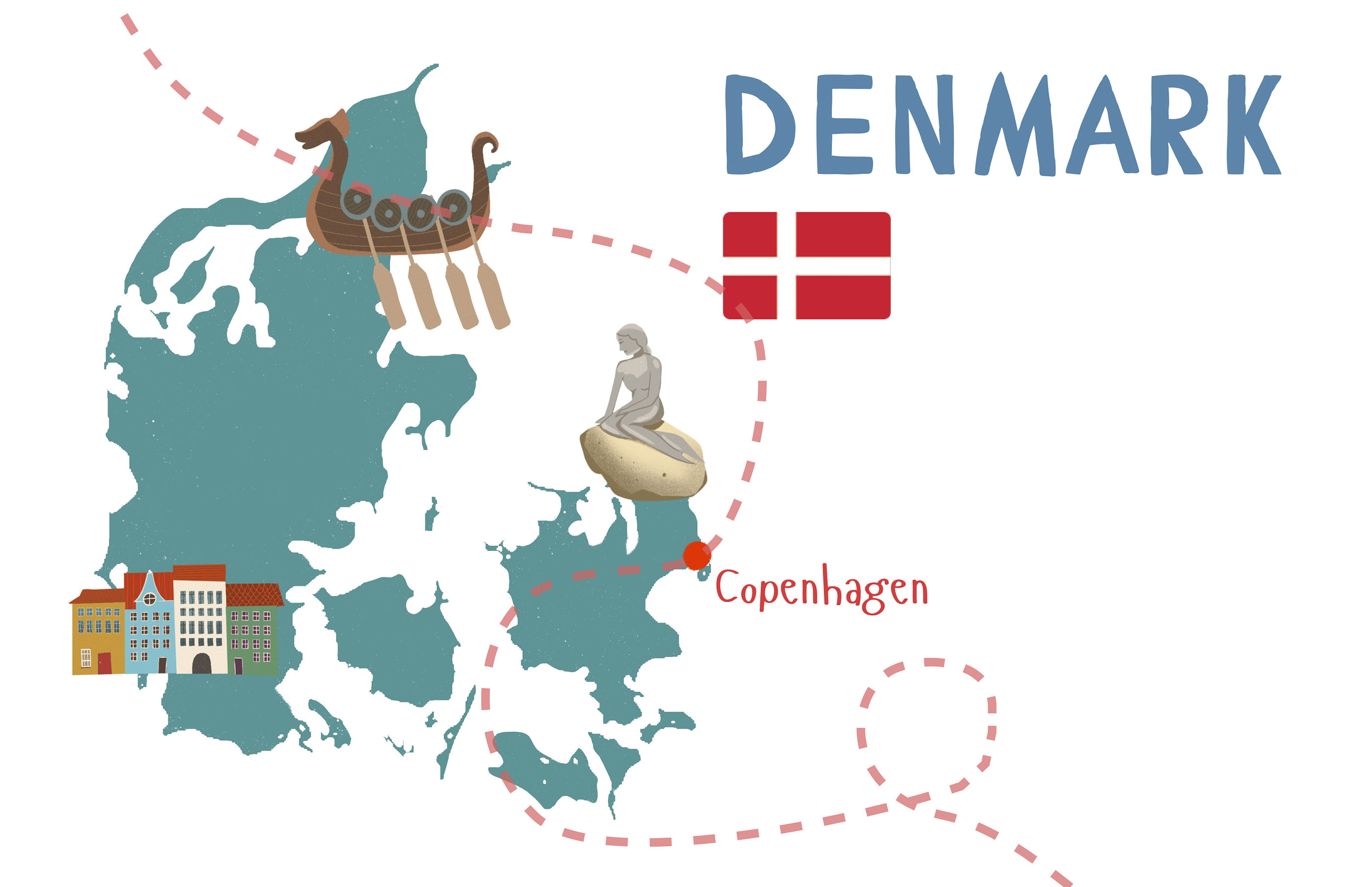 MAPS ILLUSTRATIONS FOR CHILDREN BOOK — Изображение №5 — Иллюстрация на Dprofile