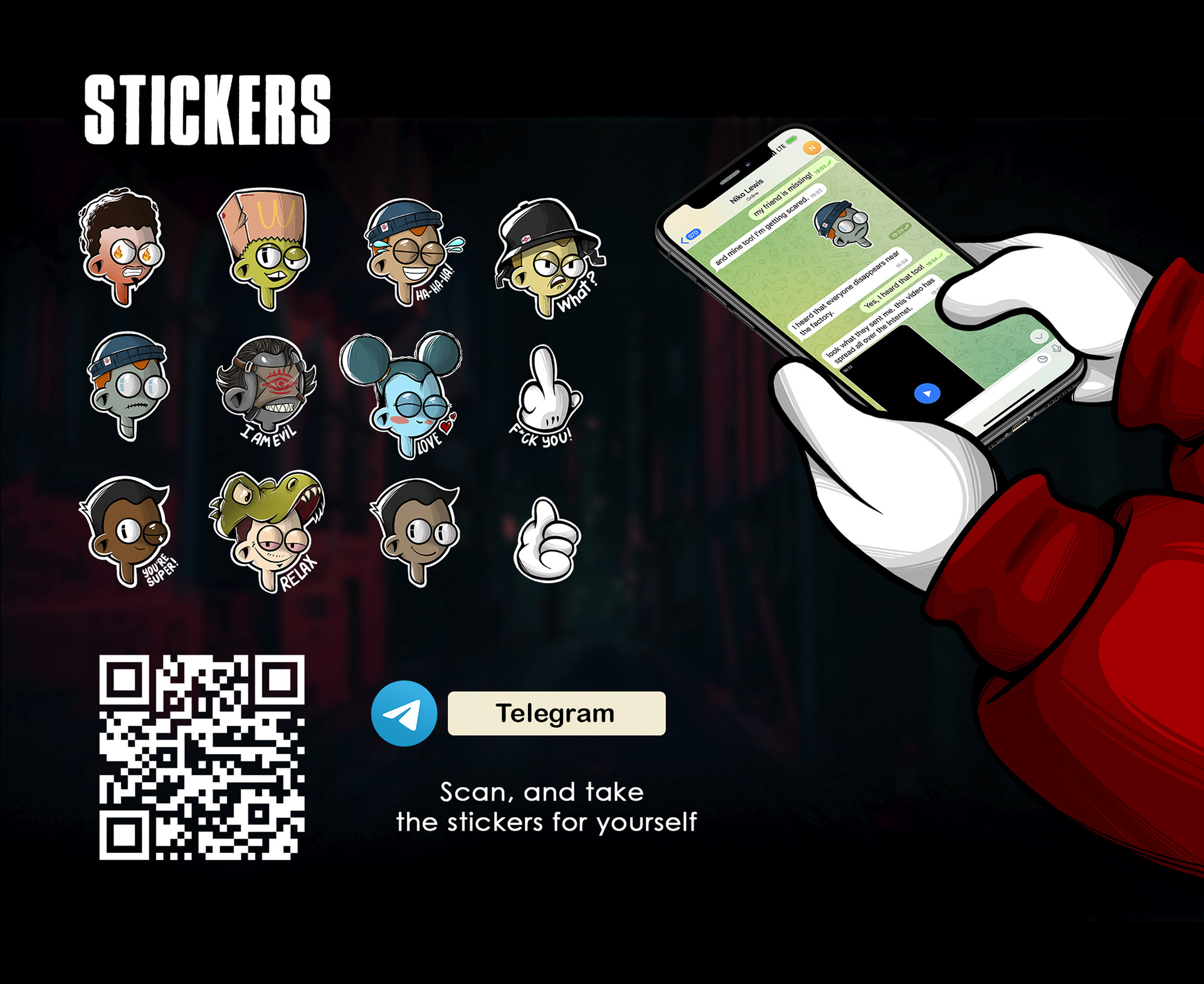 List of the shadows (NFT Project) — Изображение №9 — Иллюстрация, Анимация на Dprofile
