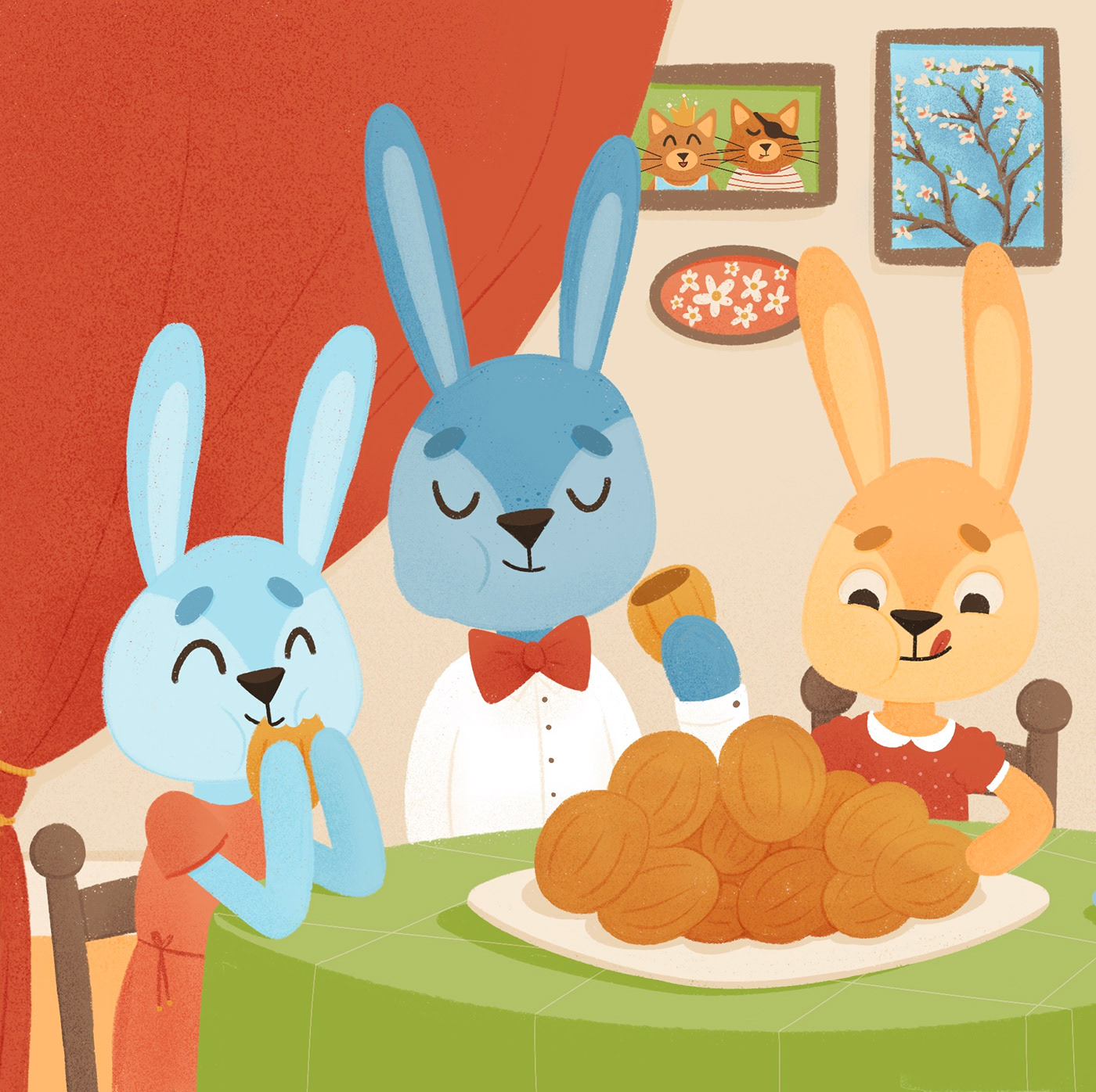 Tea Party by Timofey | Children's book illustration — Изображение №12 — Иллюстрация, Анимация на Dprofile