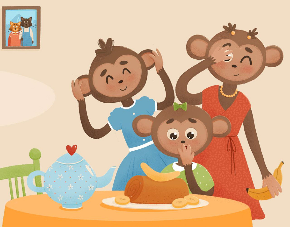 Tea Party by Timofey | Children's book illustration — Изображение №15 — Иллюстрация, Анимация на Dprofile
