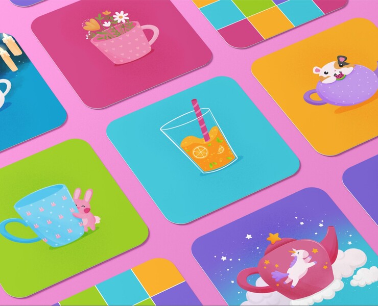 Memory Game | Children's board game illustrations на Dprofile