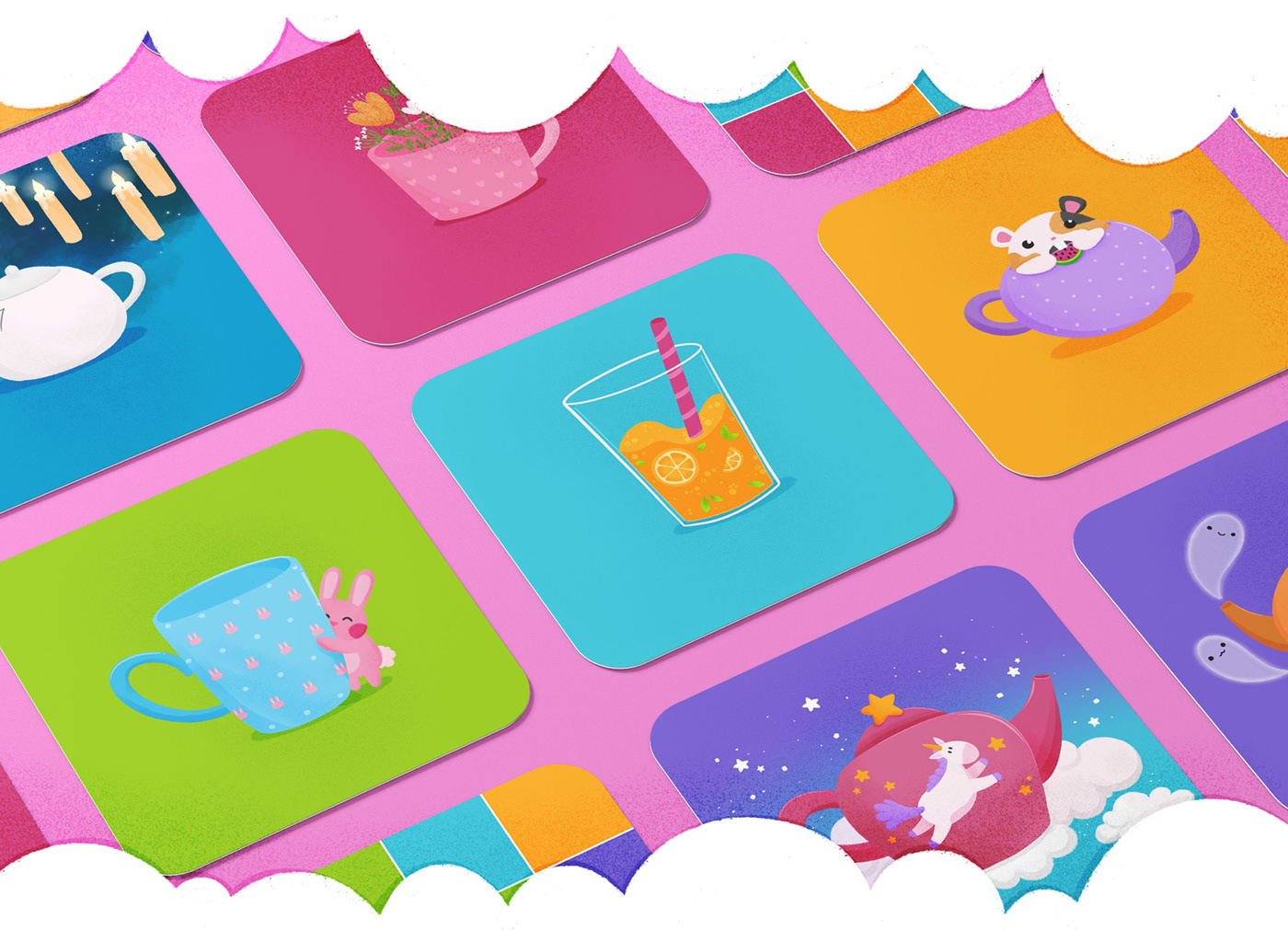 Memory Game | Children's board game illustrations — Изображение №14 — Иллюстрация, Графика на Dprofile