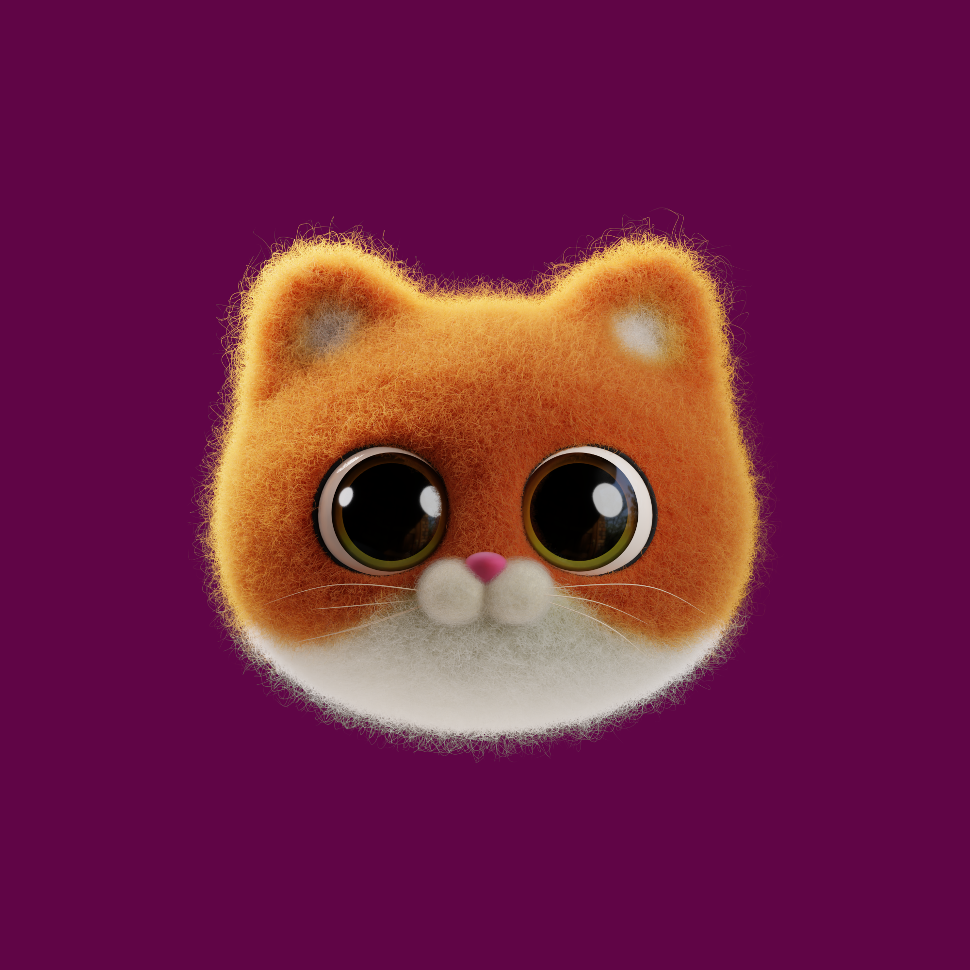Meow :3 — Изображение №1 — Иллюстрация, 3D на Dprofile