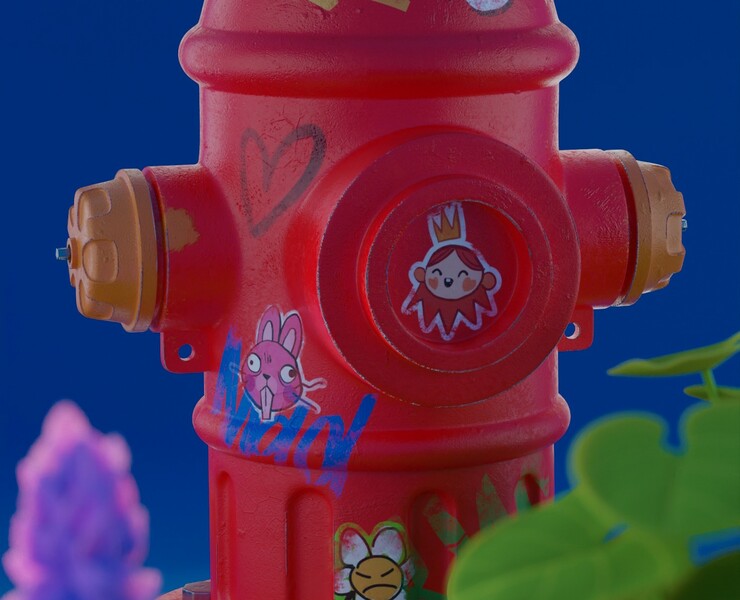 Hydrant — 3D на Dprofile
