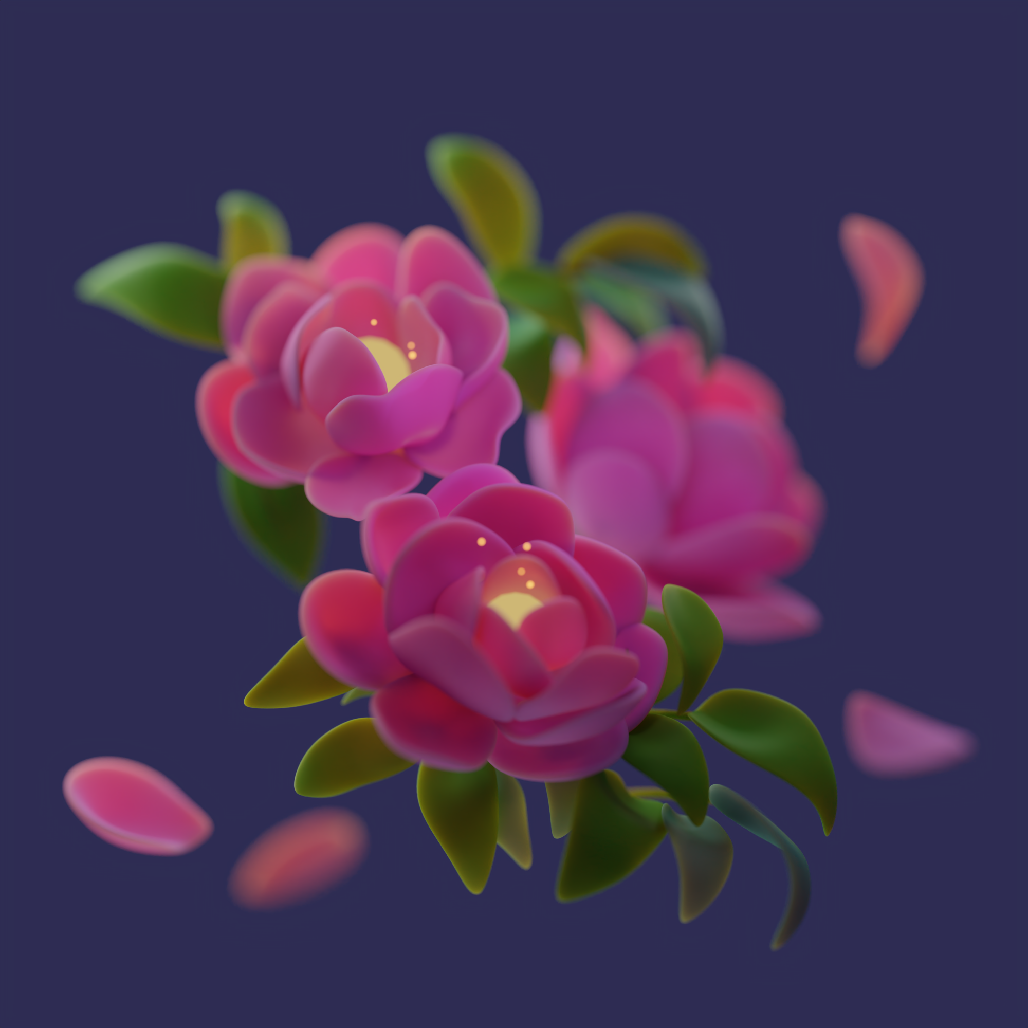 Peonies — Изображение №1 — 3D на Dprofile