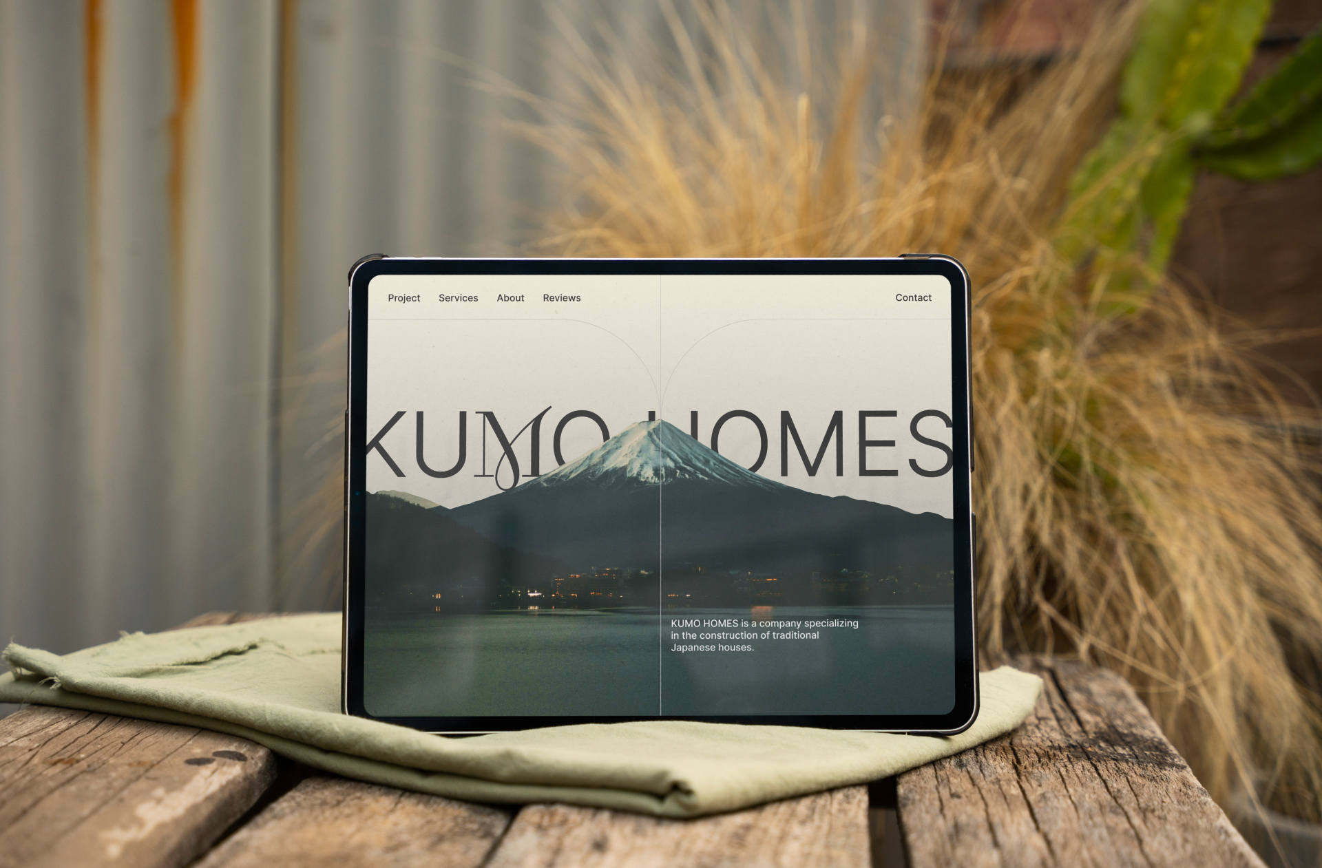 Сonstruction of traditional Japanese house | Kumo Homes — Изображение №3 — Интерфейсы, Брендинг на Dprofile