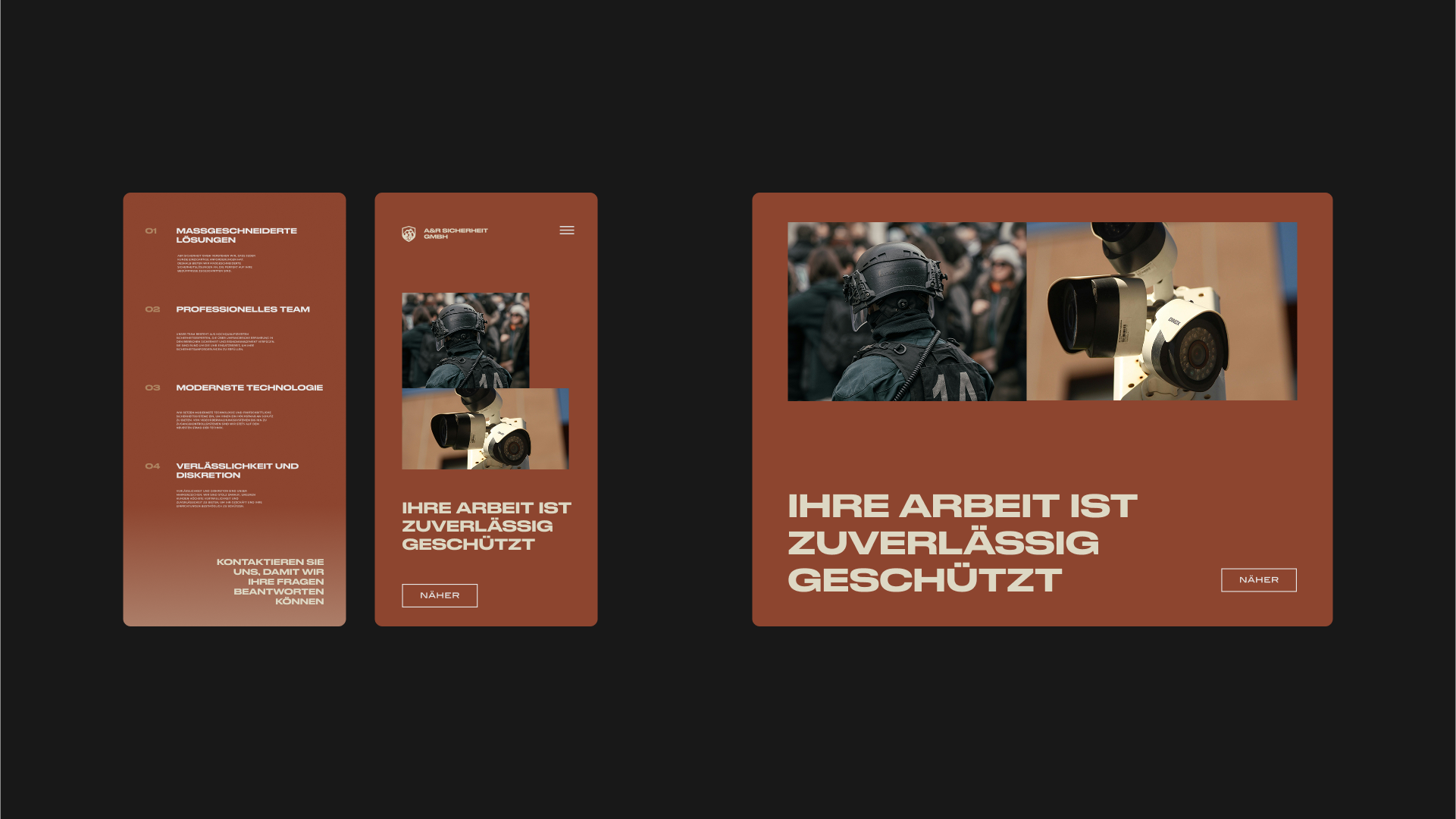 AR SICHERHEIT SGMBH — Изображение №5 — Брендинг на Dprofile