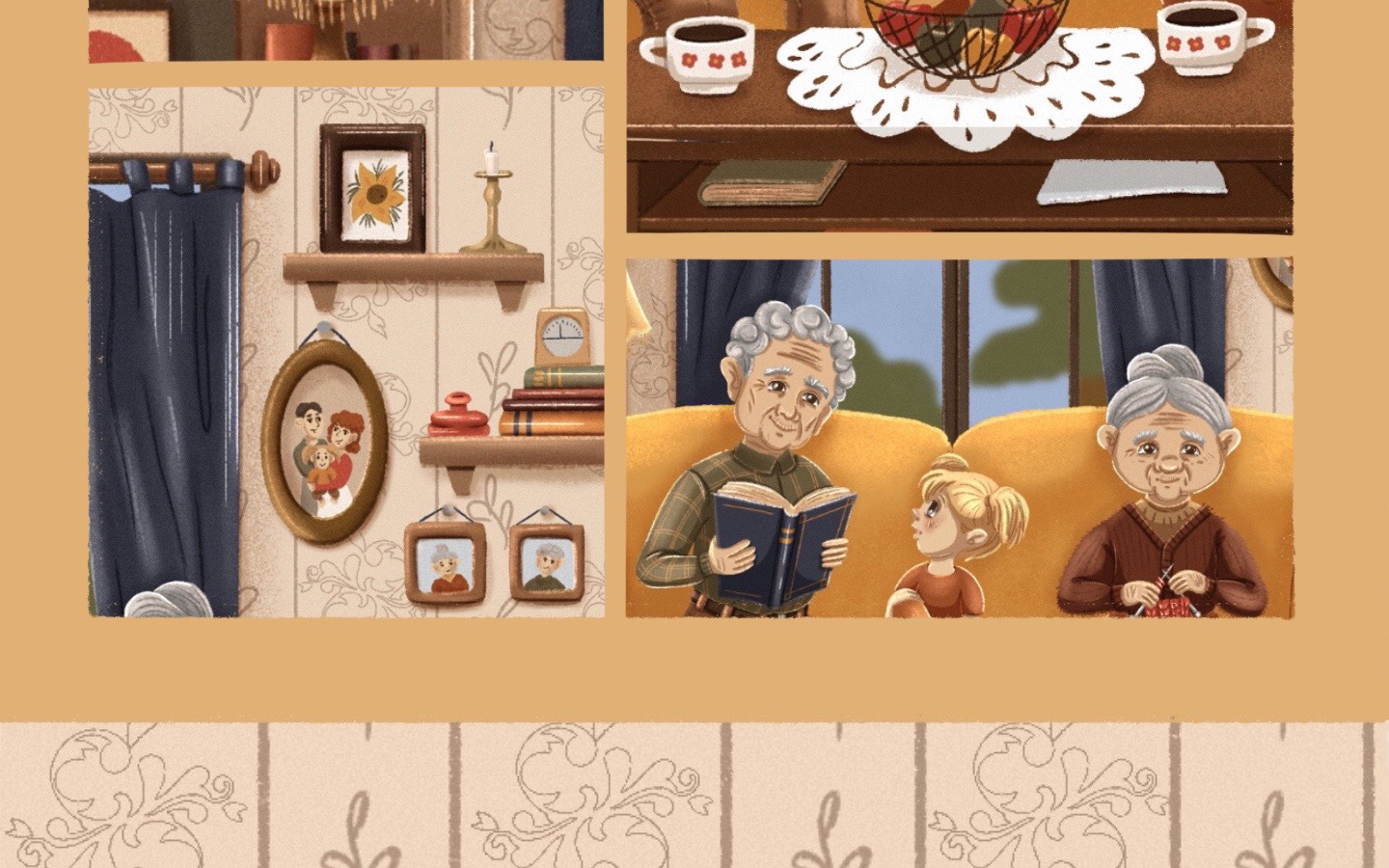 Grandparents — Изображение №8 — Иллюстрация на Dprofile