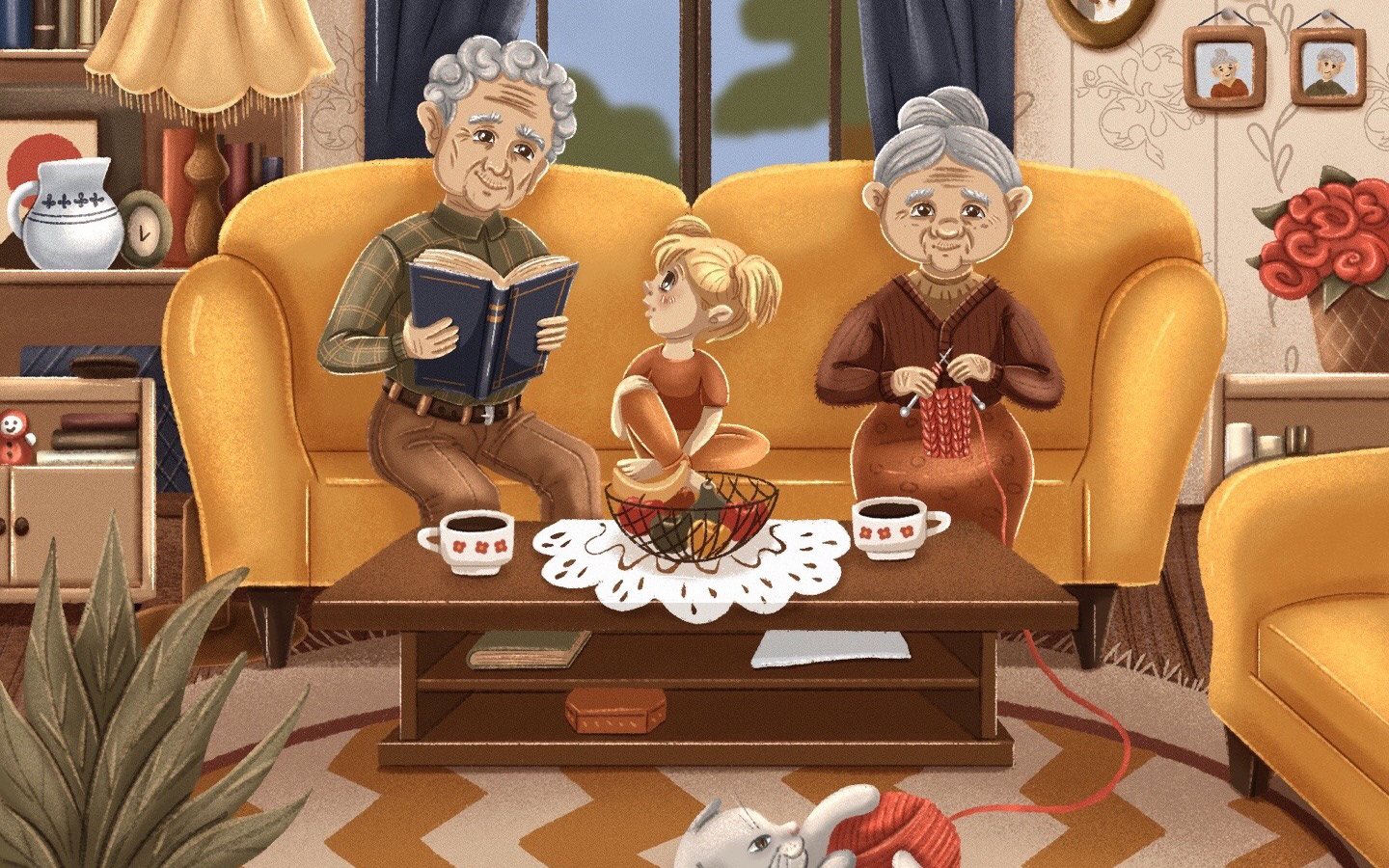 Grandparents — Изображение №6 — Иллюстрация на Dprofile