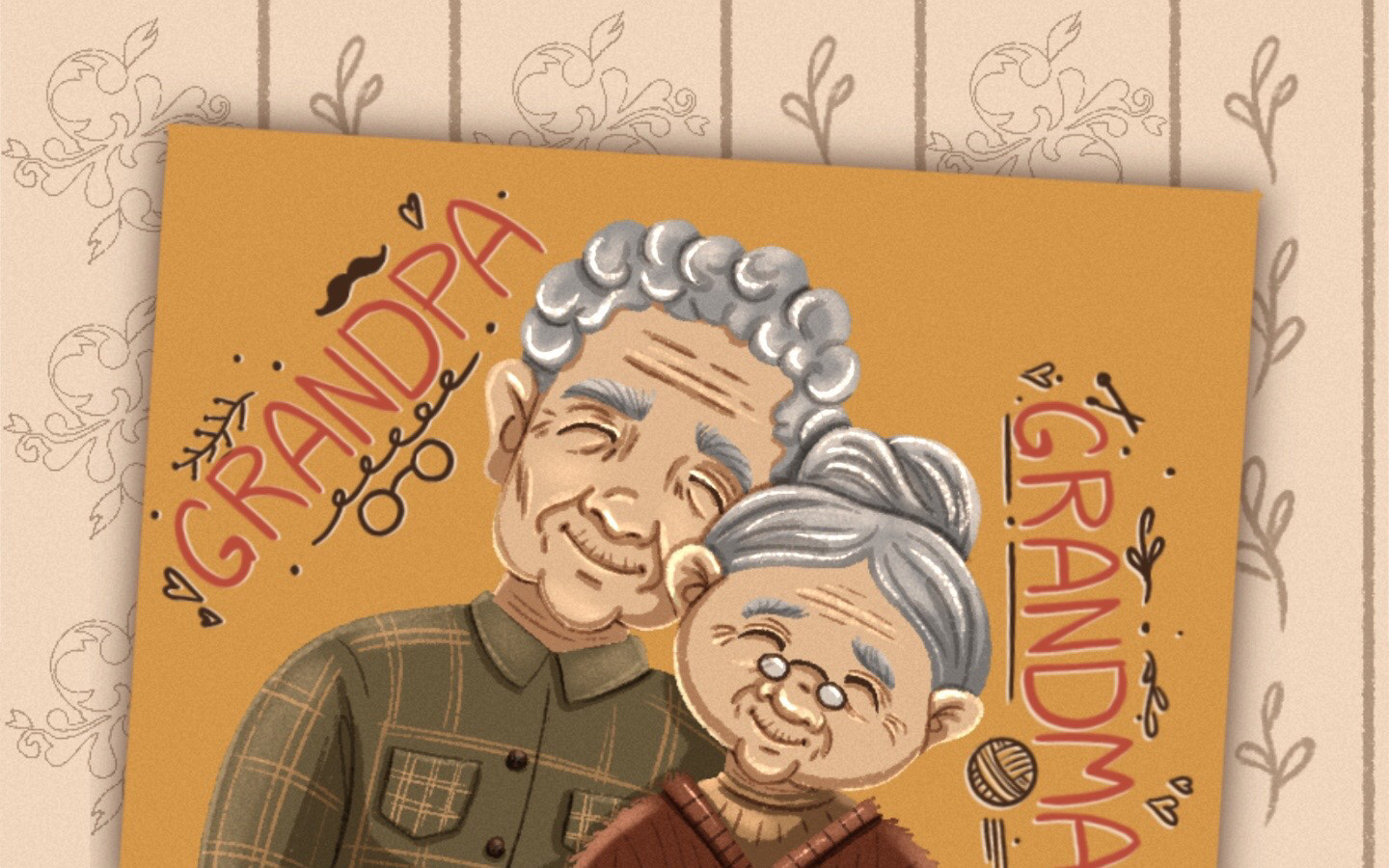 Grandparents — Изображение №1 — Иллюстрация на Dprofile