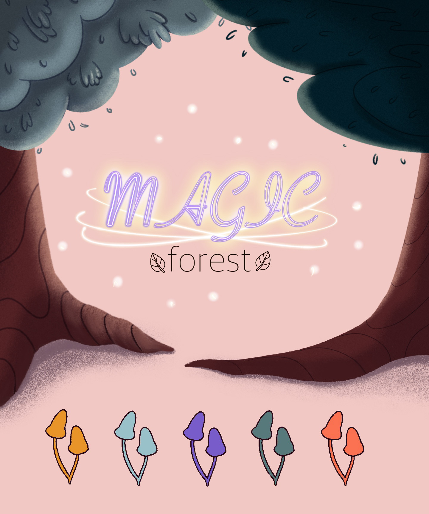 Magic forest — Изображение №1 — Иллюстрация на Dprofile