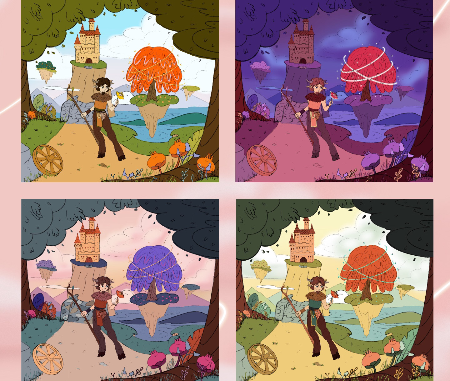 Magic forest — Изображение №4 — Иллюстрация на Dprofile