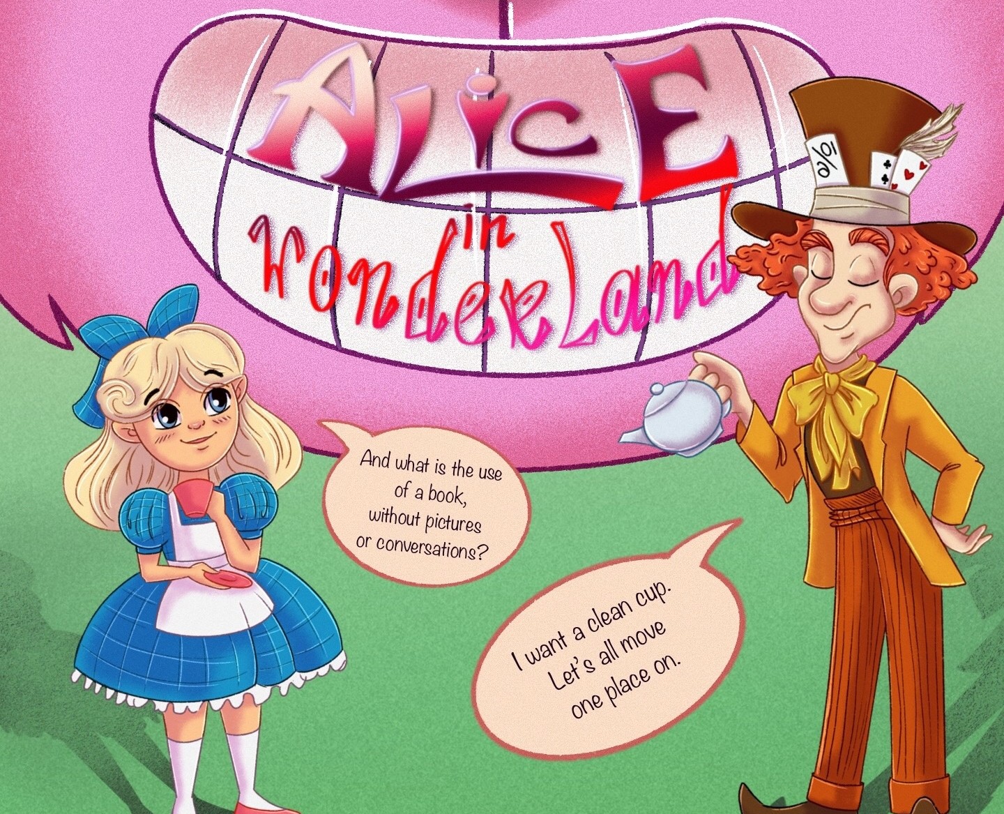Alice in Wonderland — Иллюстрация на Dprofile