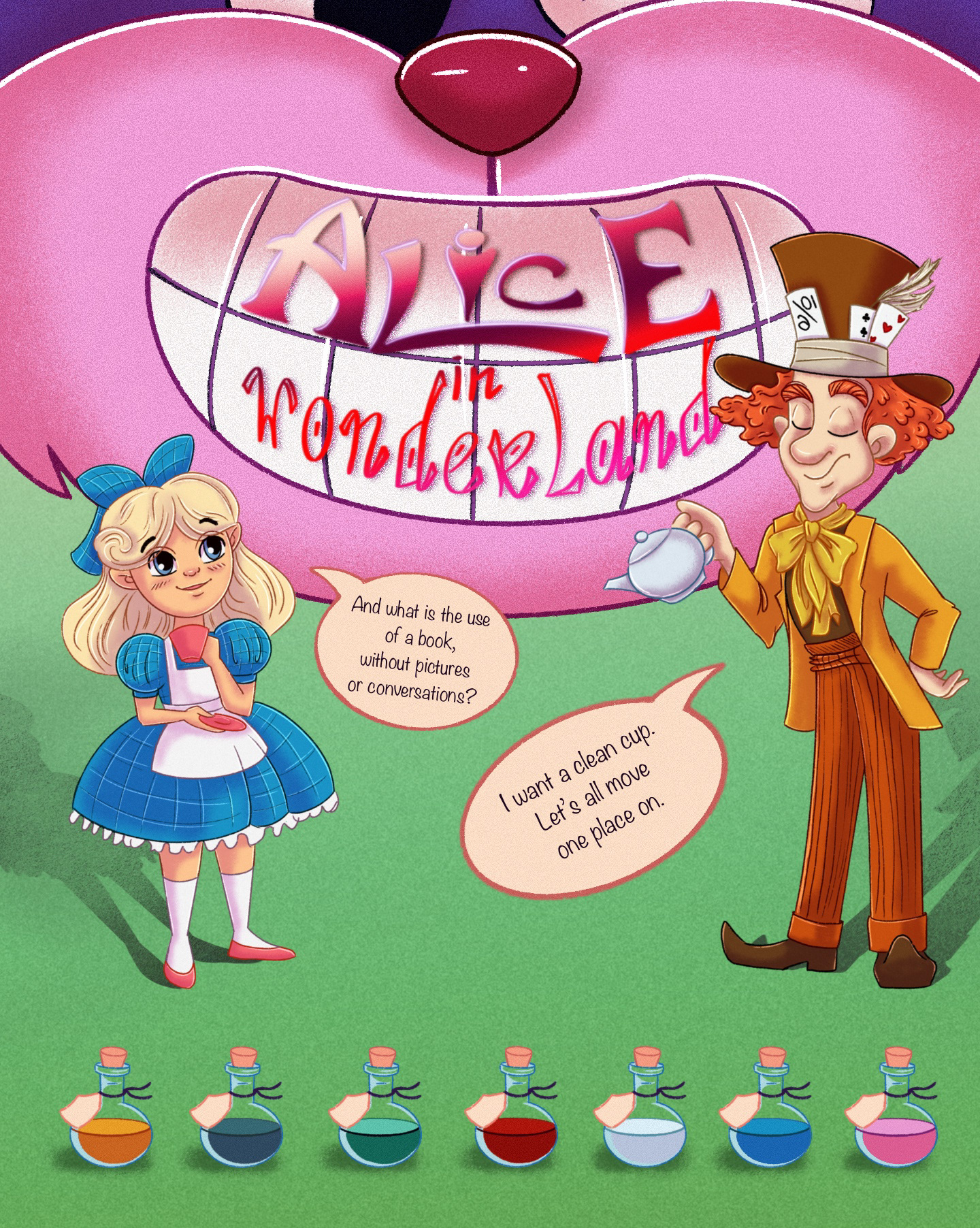 Alice in Wonderland — Изображение №1 — Иллюстрация на Dprofile