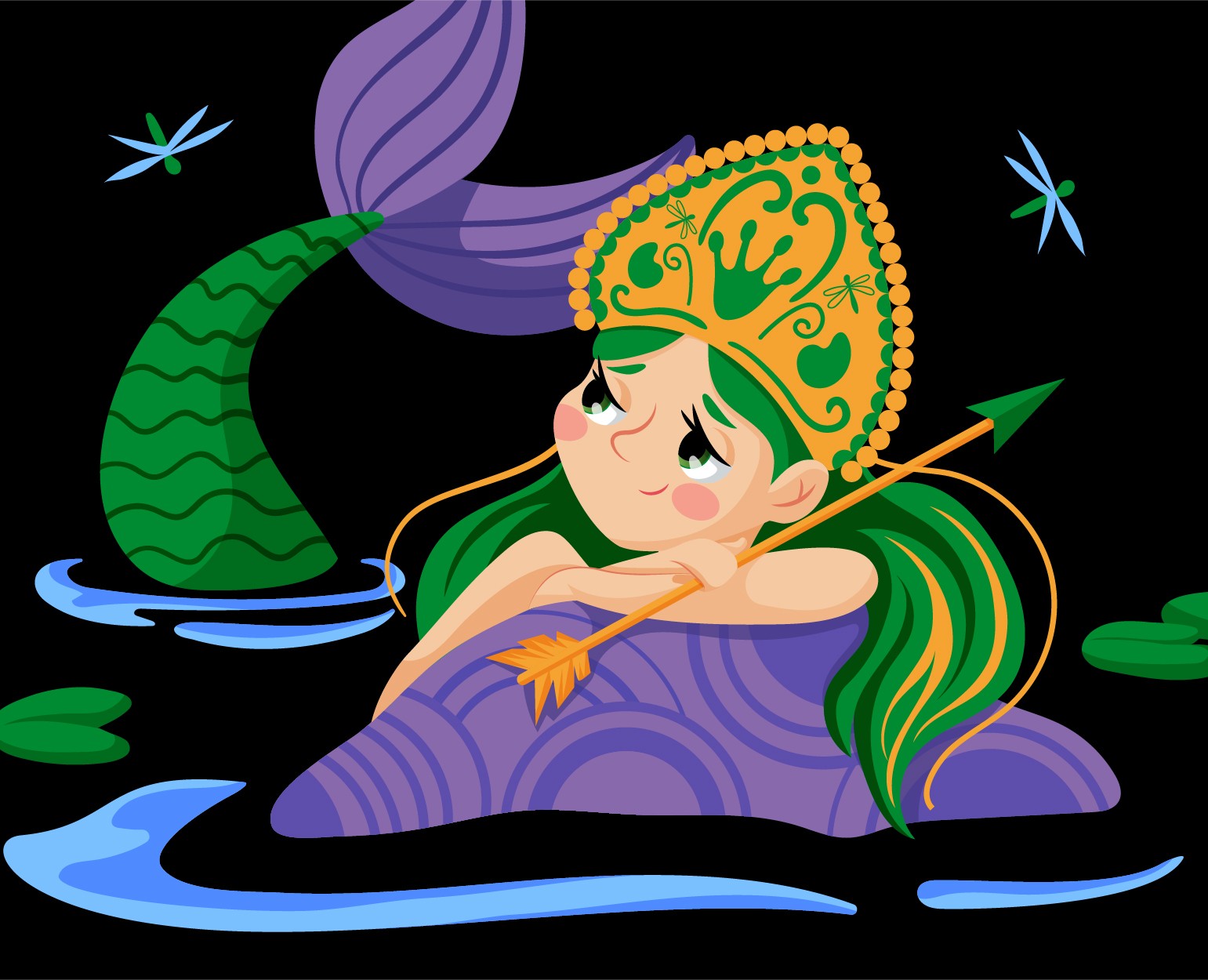 MerMay / Персонажи русских сказок — Иллюстрация, Графика на Dprofile