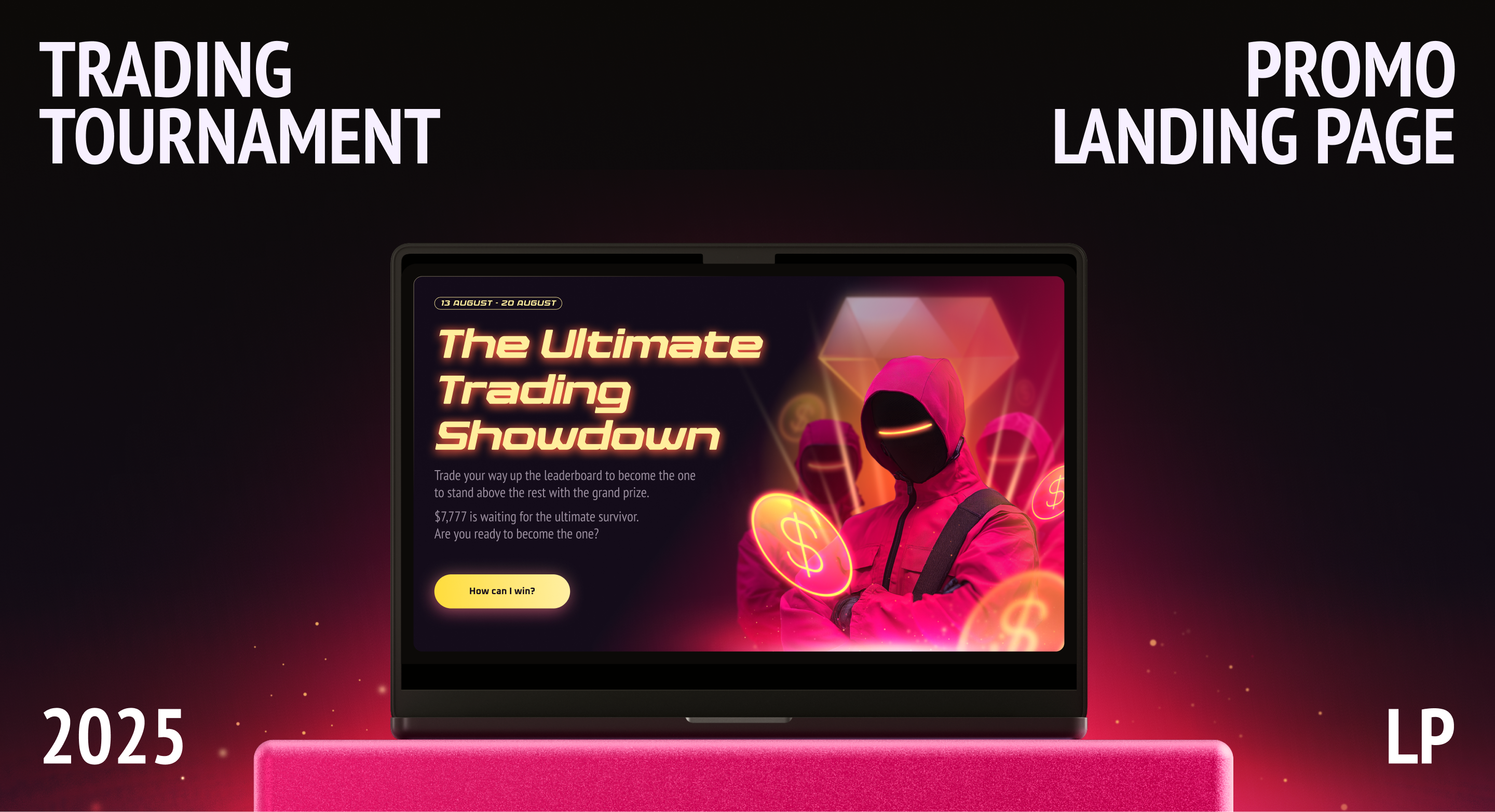 Promotional campaign for trading tournament — Изображение №1 — Интерфейсы, Маркетинг на Dprofile