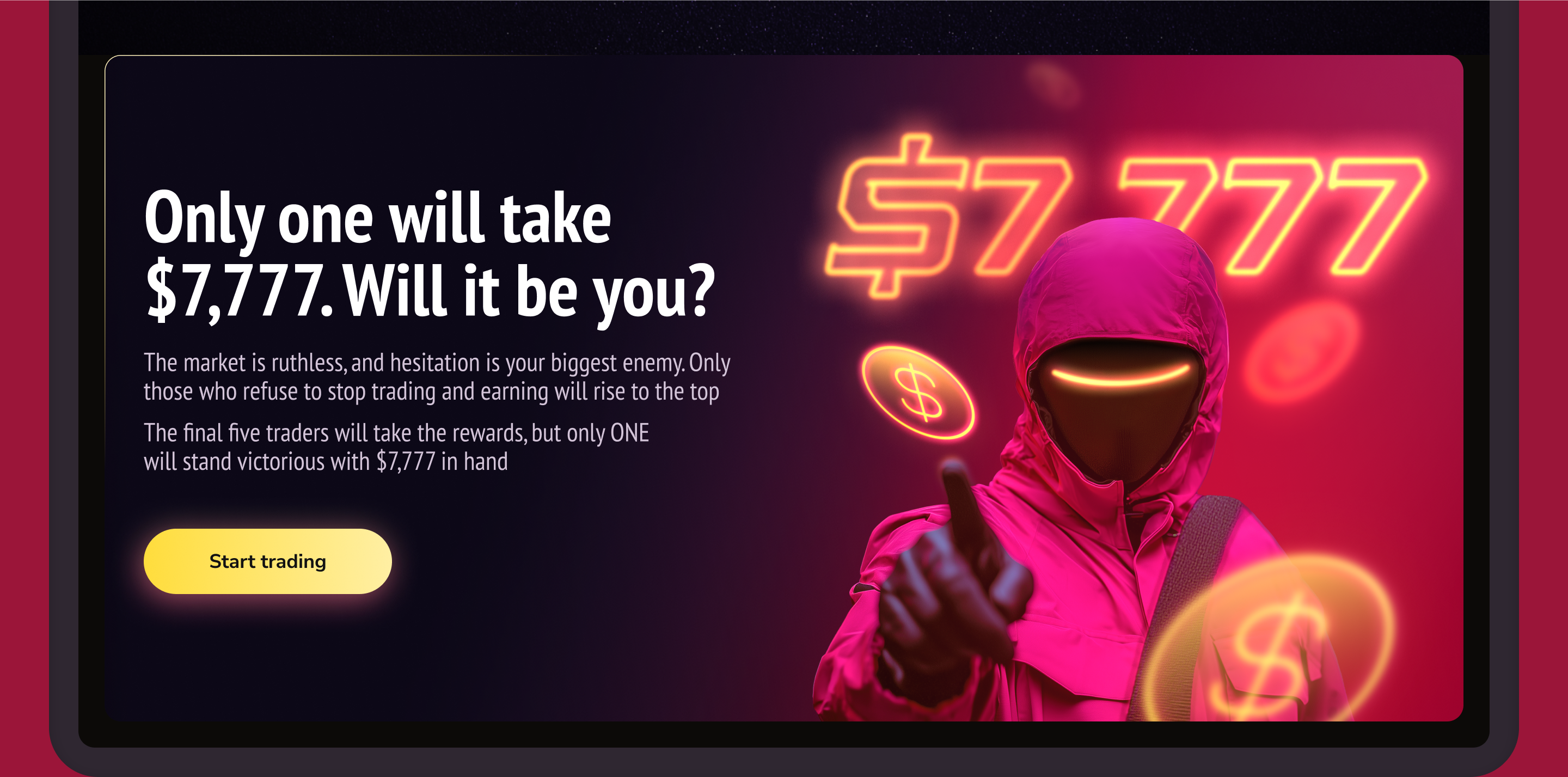 Promotional campaign for trading tournament — Изображение №8 — Интерфейсы, Маркетинг на Dprofile