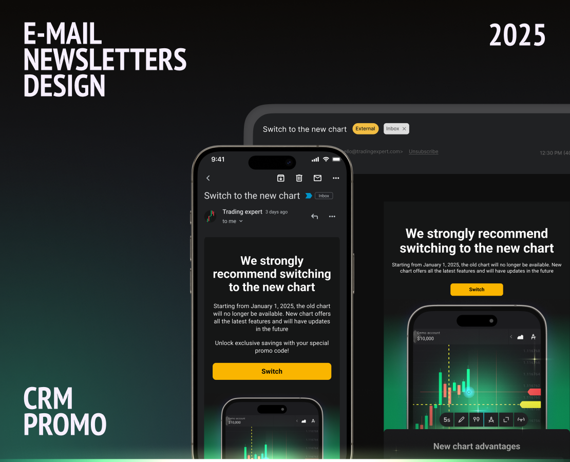 Дизайн писем / E-mail newsletters design — Интерфейсы, Маркетинг на Dprofile