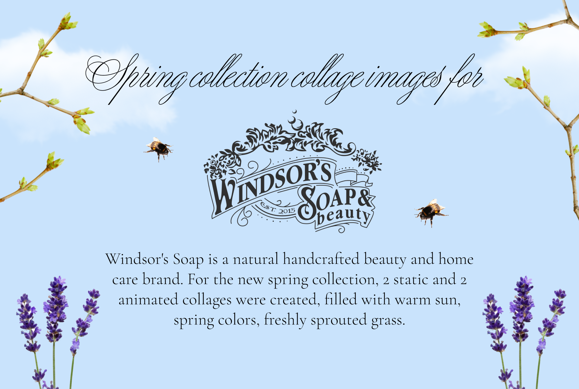 Windsor`s Soap beauty spring digital campaign — Изображение №1 — Иллюстрация, Анимация на Dprofile