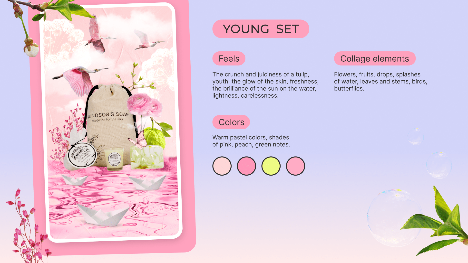 Windsor`s Soap beauty spring digital campaign — Изображение №3 — Иллюстрация, Анимация на Dprofile