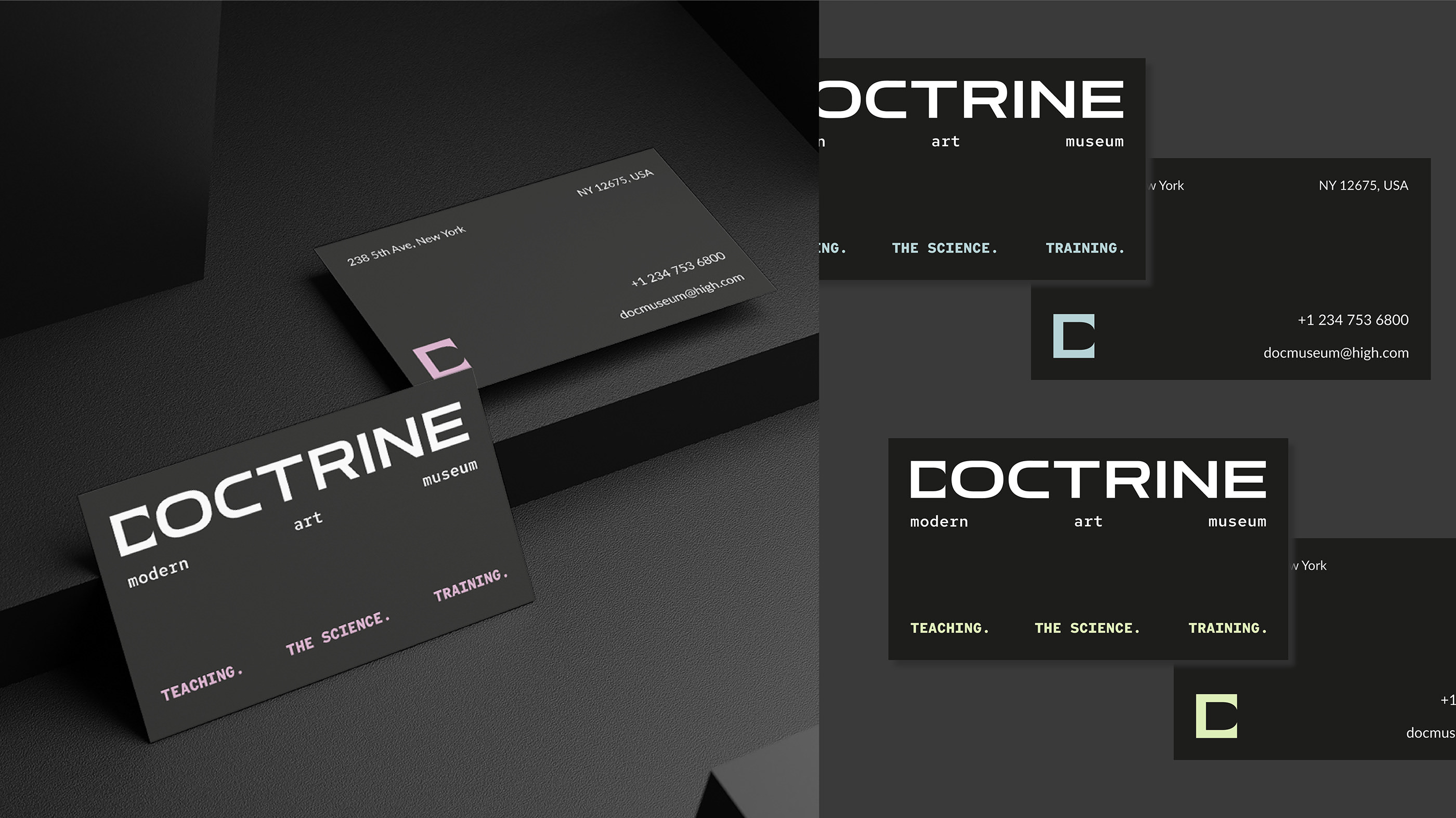 DOCTRINE. АЙДЕНТИКА — Изображение №7 — Брендинг, Графика на Dprofile