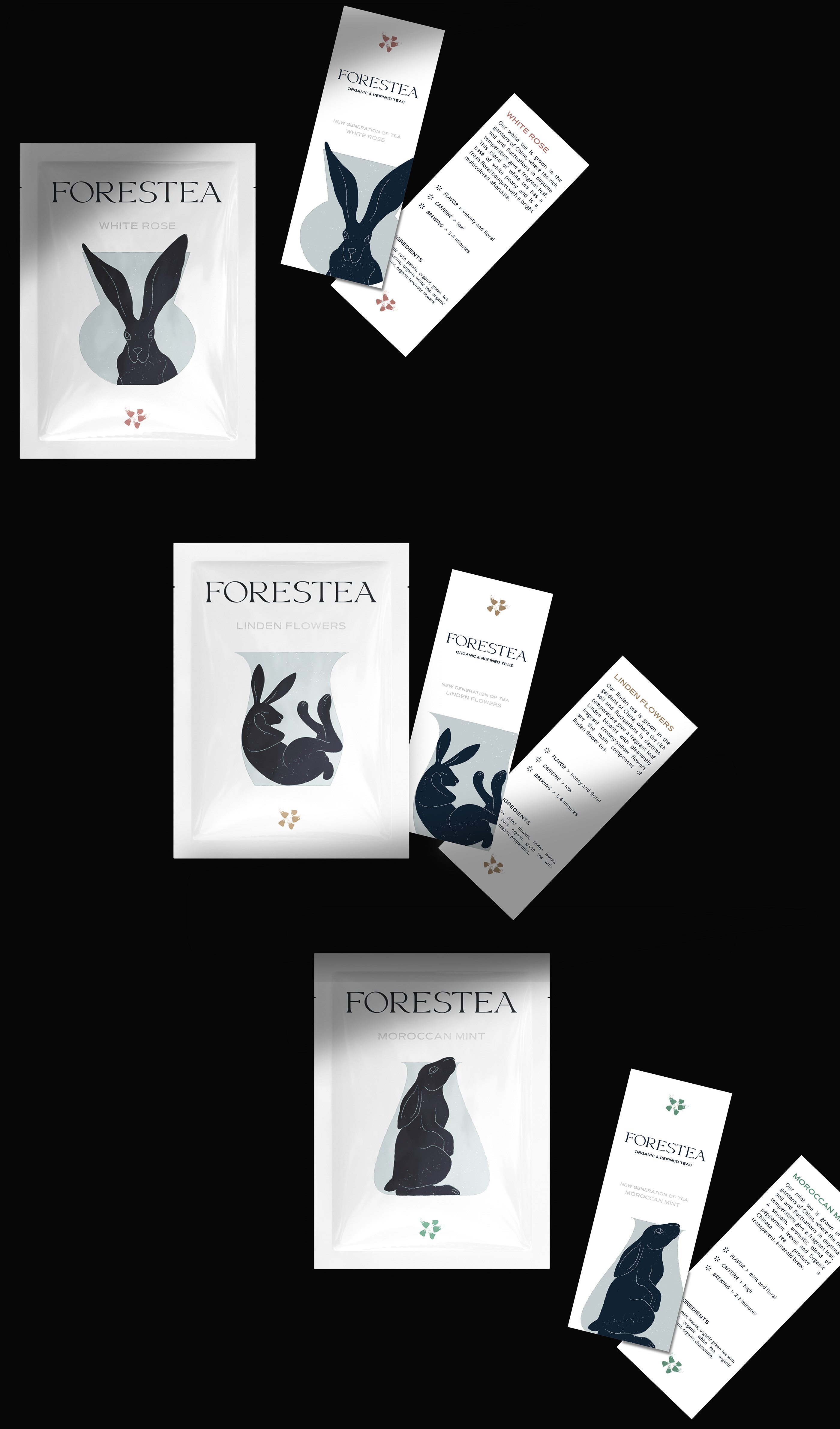 FORESTEA. АЙДЕНТИКА ЧАЙНОГО БРЕНДА — Изображение №10 — Брендинг, Графика на Dprofile
