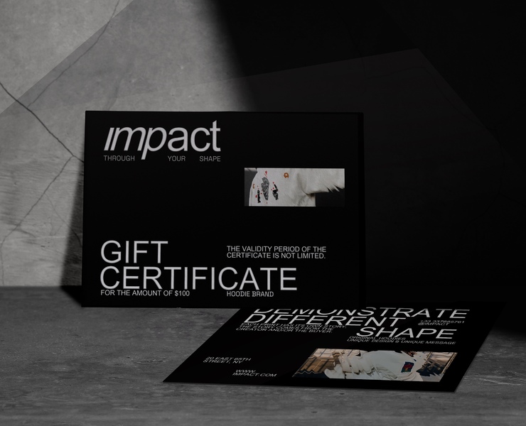 IMPACT. БРЕНДИНГ — Брендинг, Графика на Dprofile
