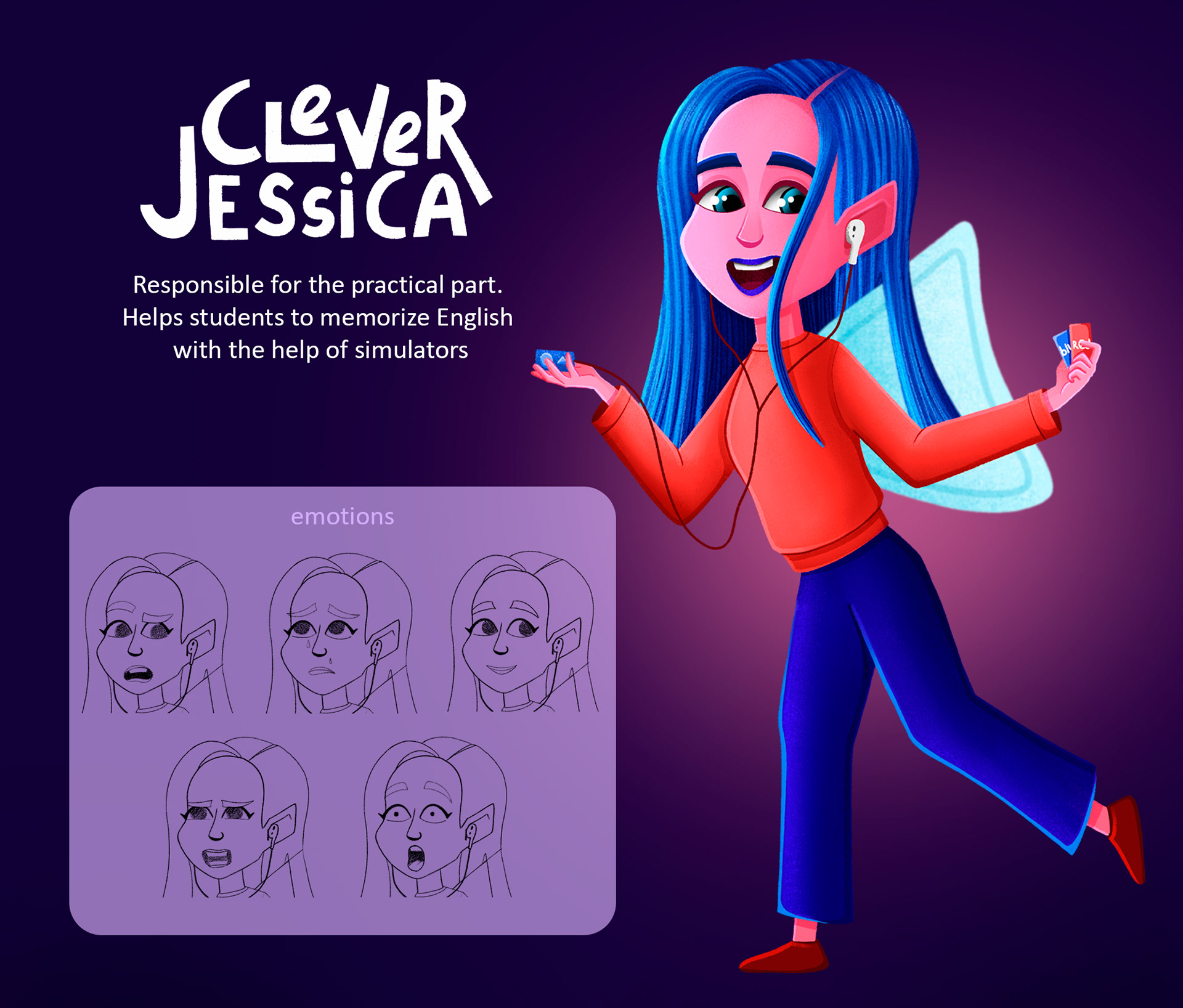 Персонажи для школы английского — Изображение №5 — Иллюстрация, Анимация на Dprofile