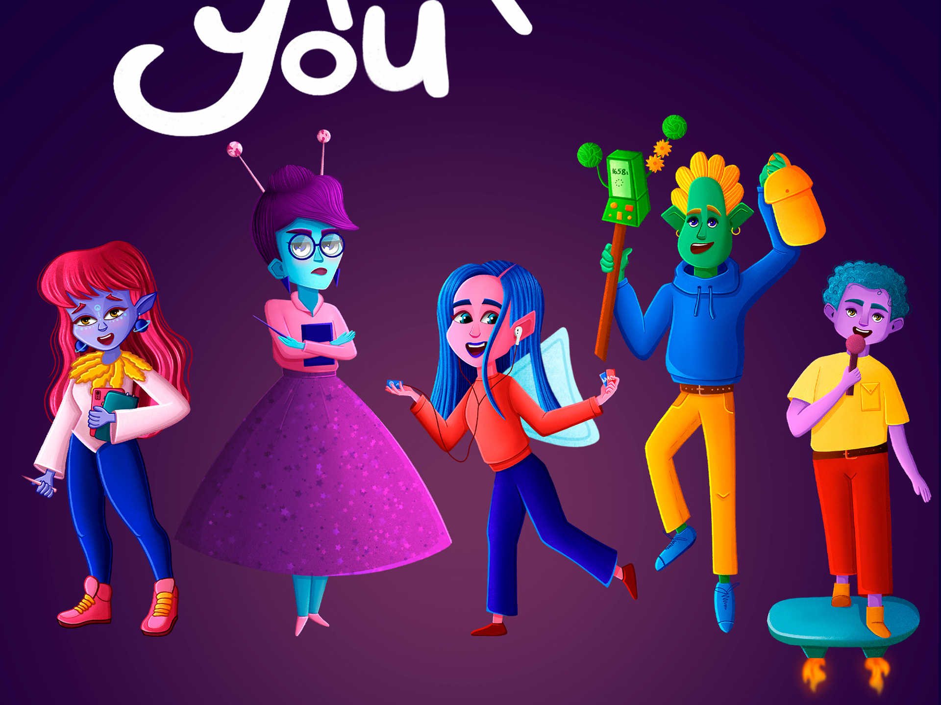 Персонажи для школы английского — Изображение №9 — Иллюстрация, Анимация на Dprofile