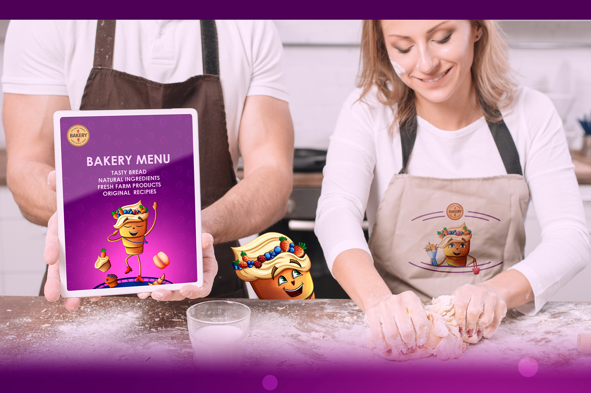 Бренд-персонаж для кондитерской — Изображение №6 — Иллюстрация на Dprofile