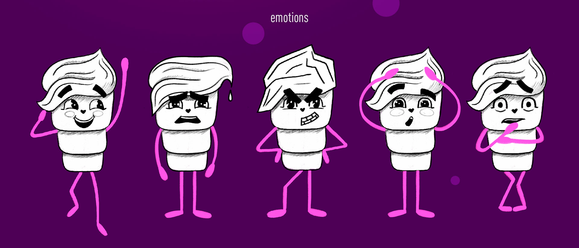 Бренд-персонаж для кондитерской — Изображение №4 — Иллюстрация на Dprofile