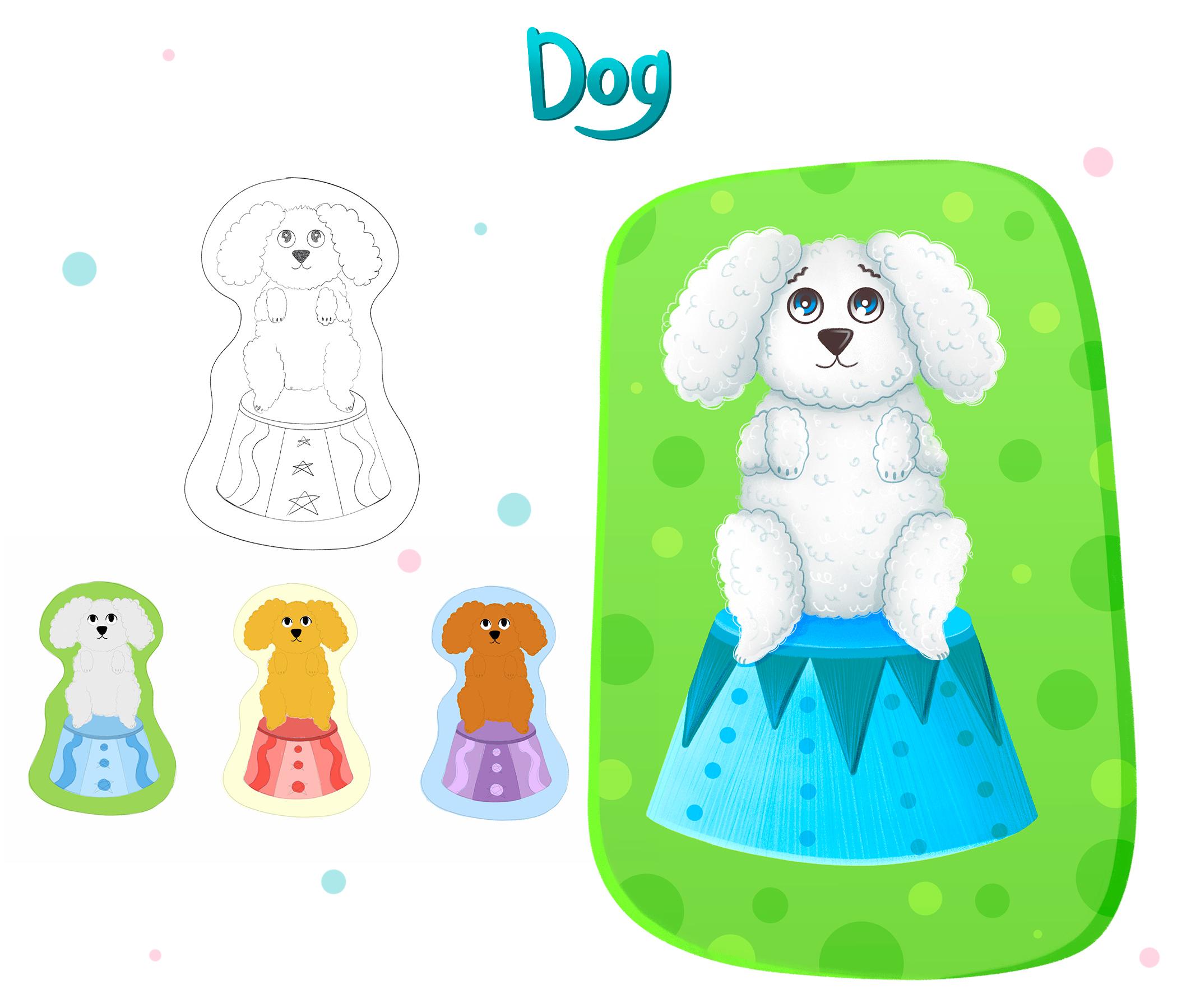 Children's puzzles "Circus" — Изображение №8 — Иллюстрация на Dprofile