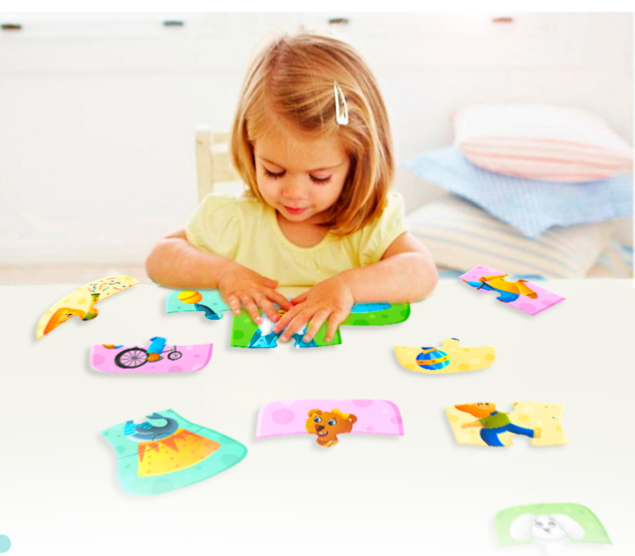 Children's puzzles "Circus" — Изображение №6 — Иллюстрация на Dprofile