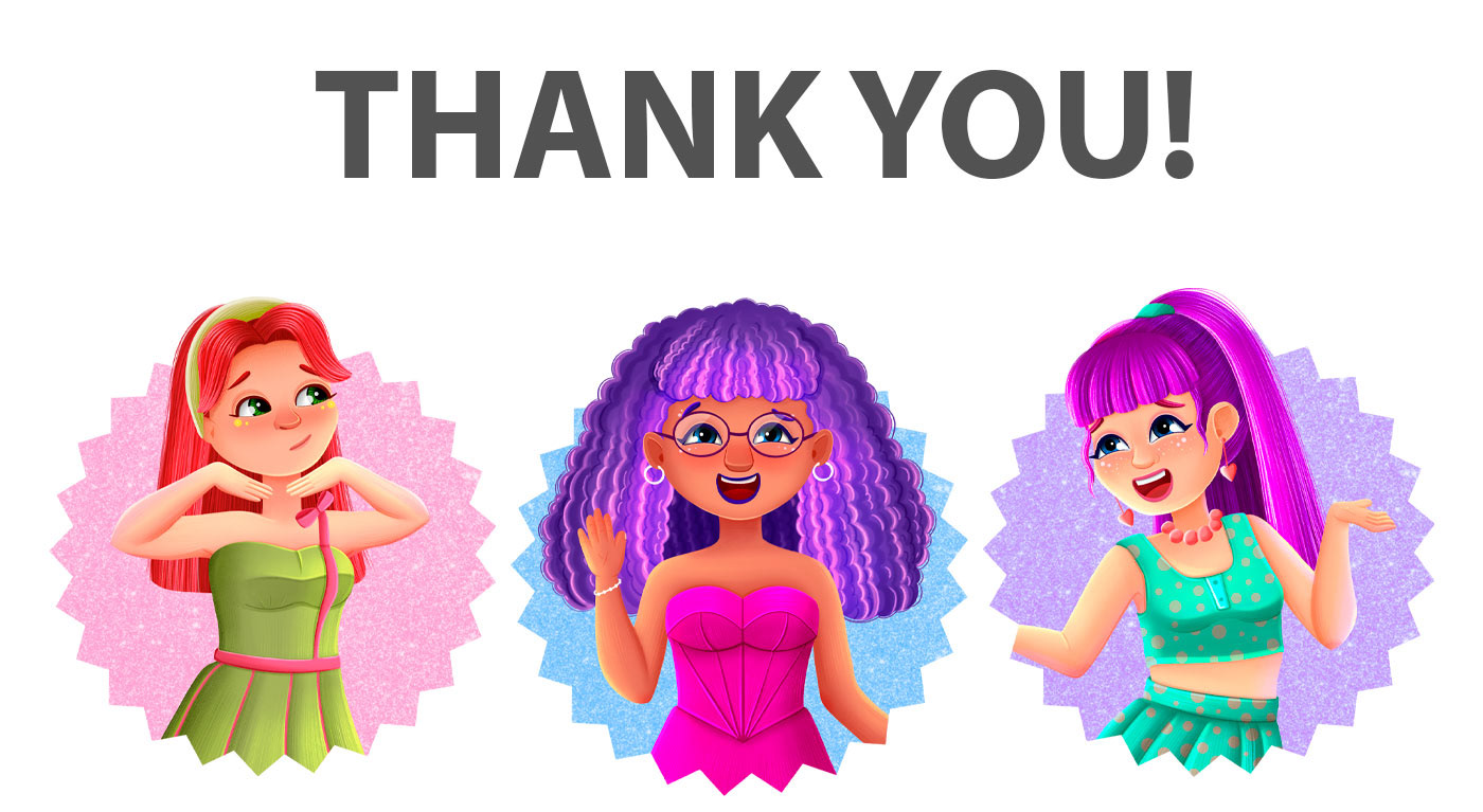 Разработка персонажей "Барби" — Изображение №10 — Иллюстрация, Анимация на Dprofile