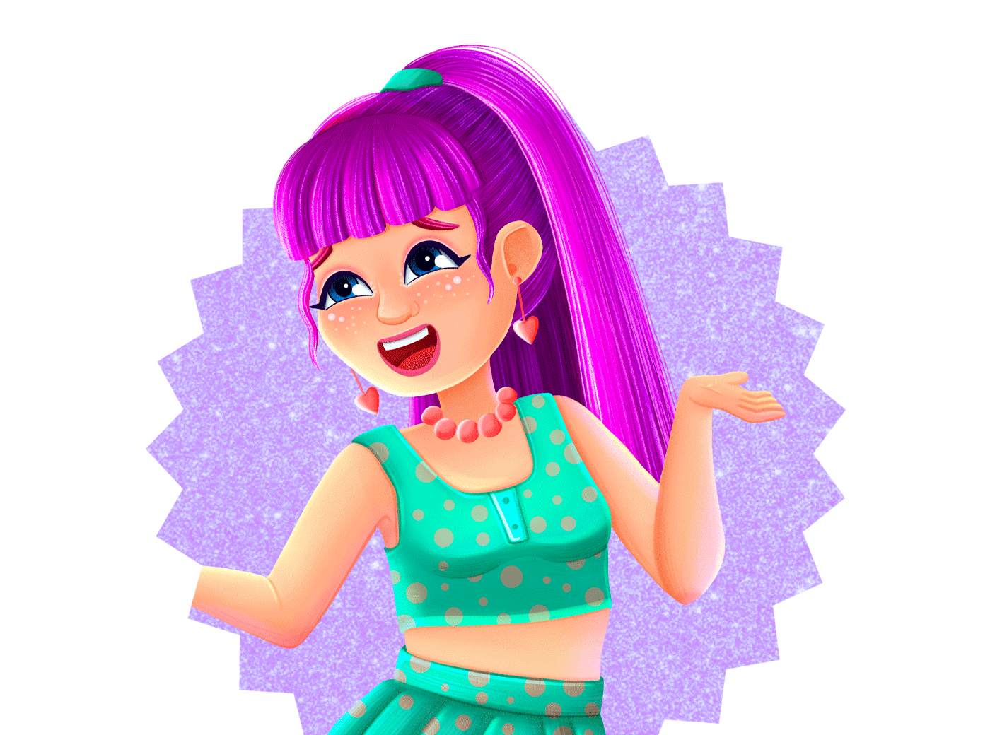 Разработка персонажей "Барби" — Изображение №5 — Иллюстрация, Анимация на Dprofile