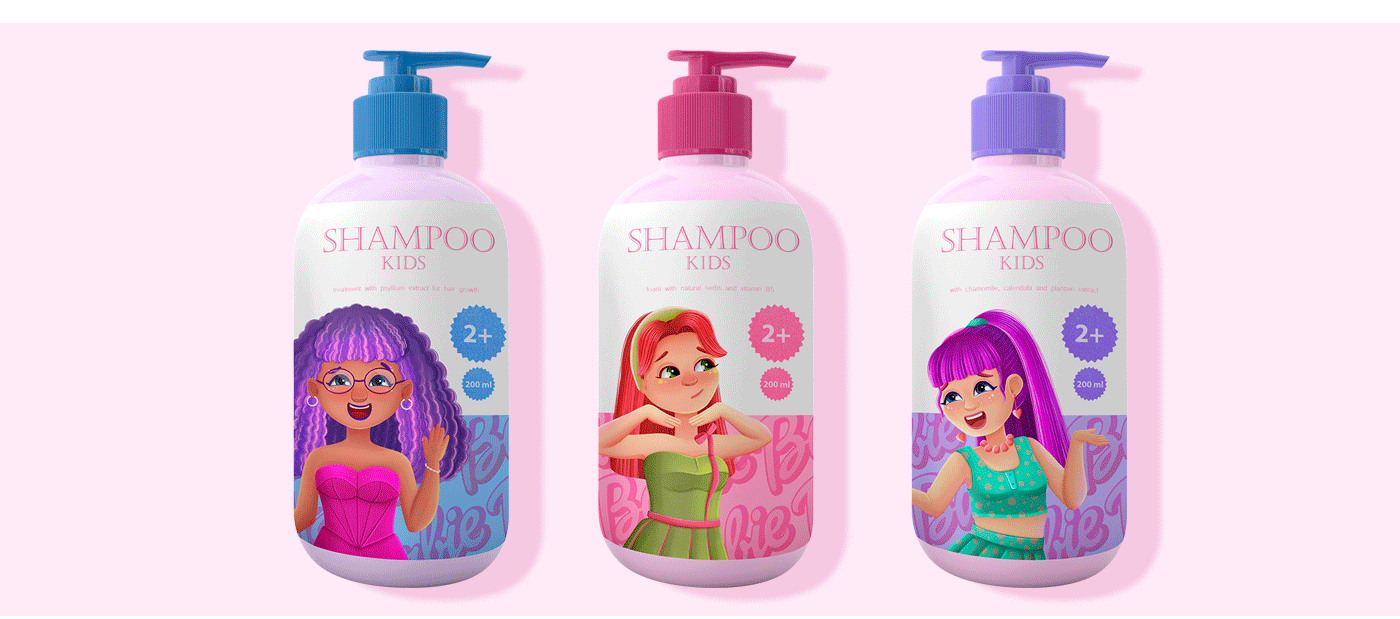 Разработка персонажей "Барби" — Изображение №7 — Иллюстрация, Анимация на Dprofile