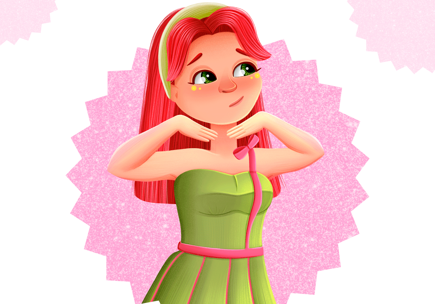 Разработка персонажей "Барби" — Изображение №2 — Иллюстрация, Анимация на Dprofile