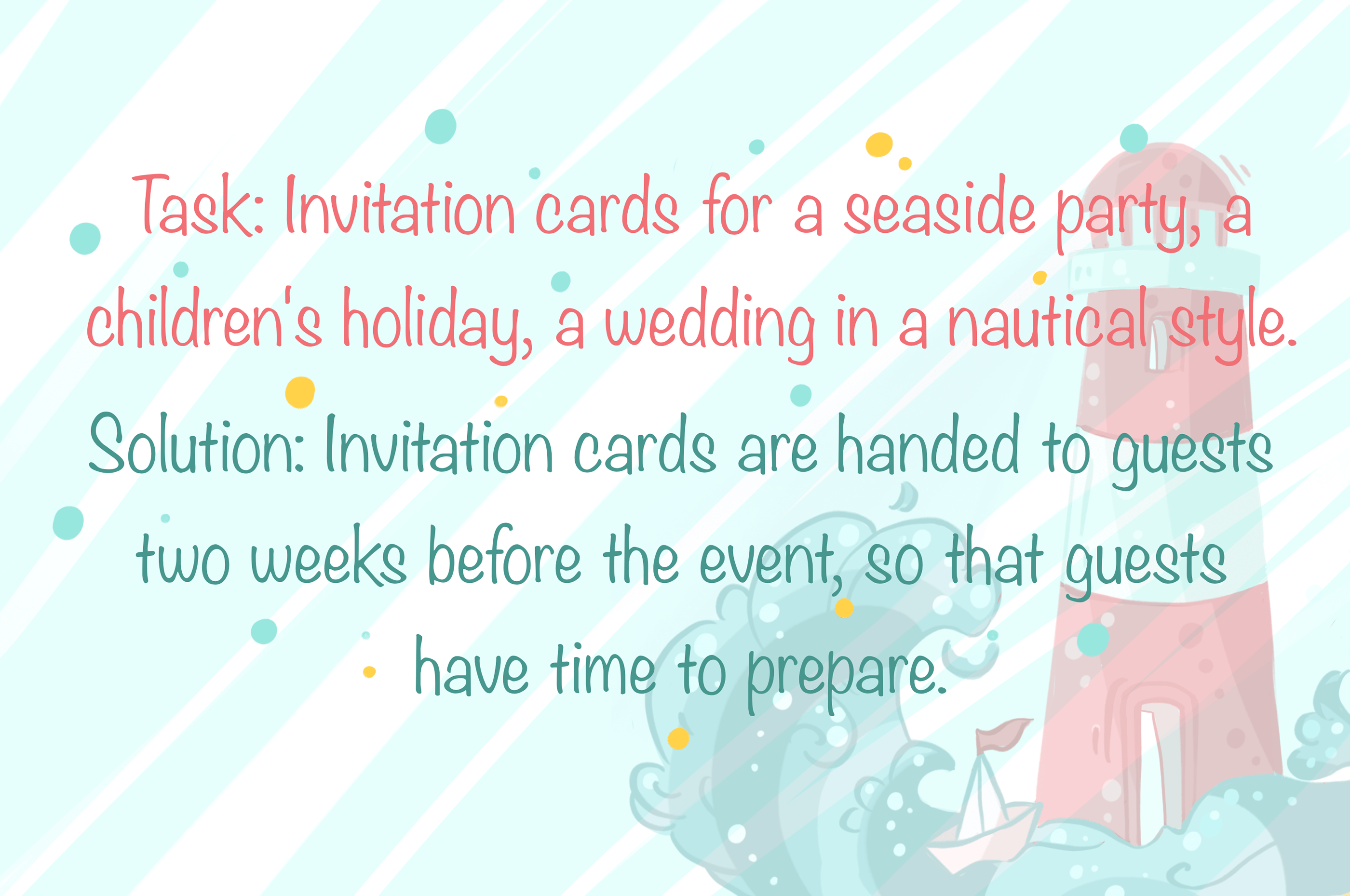 Invitation cards for a sea party. — Изображение №2 — Иллюстрация на Dprofile