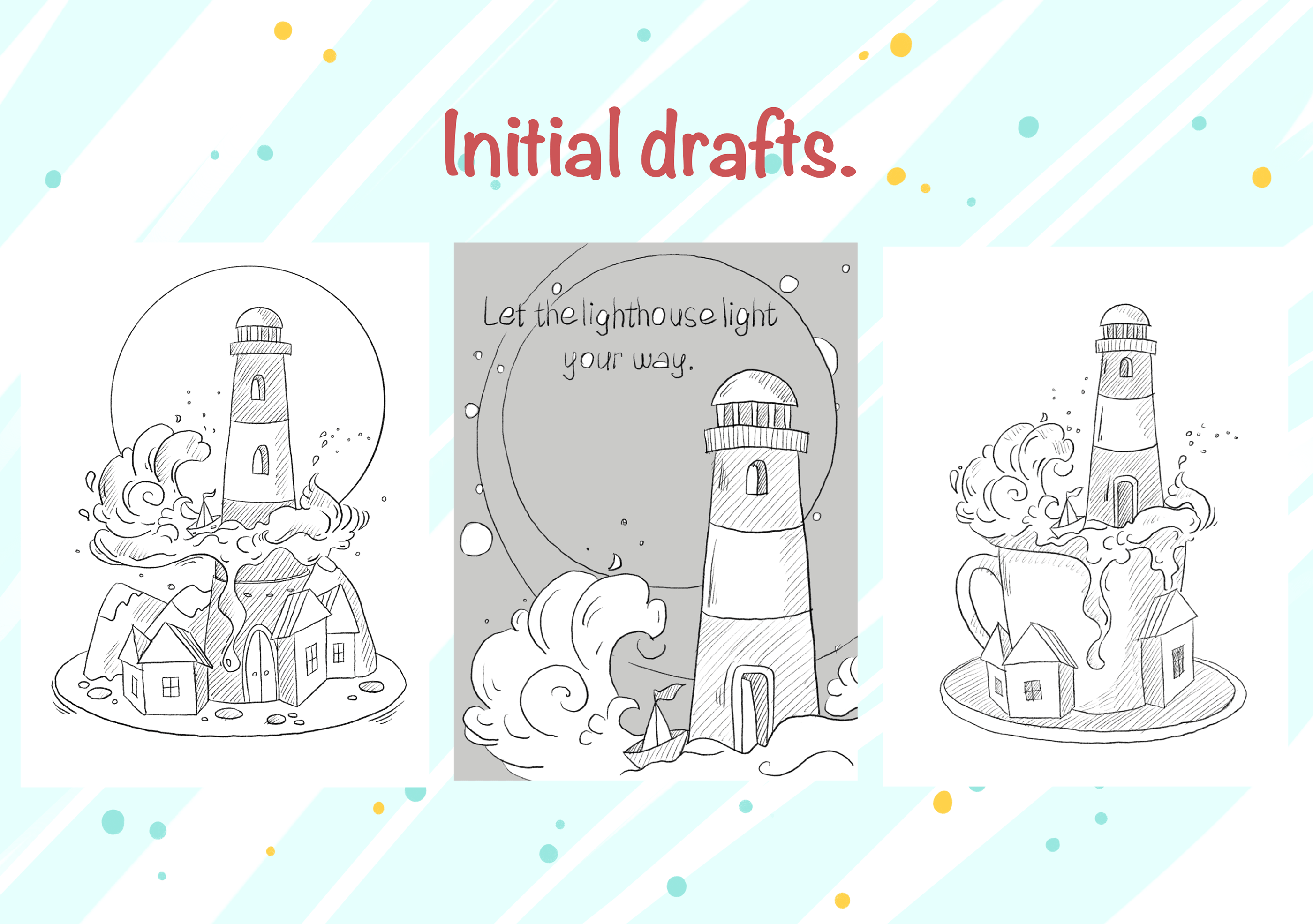Invitation cards for a sea party. — Изображение №4 — Иллюстрация на Dprofile