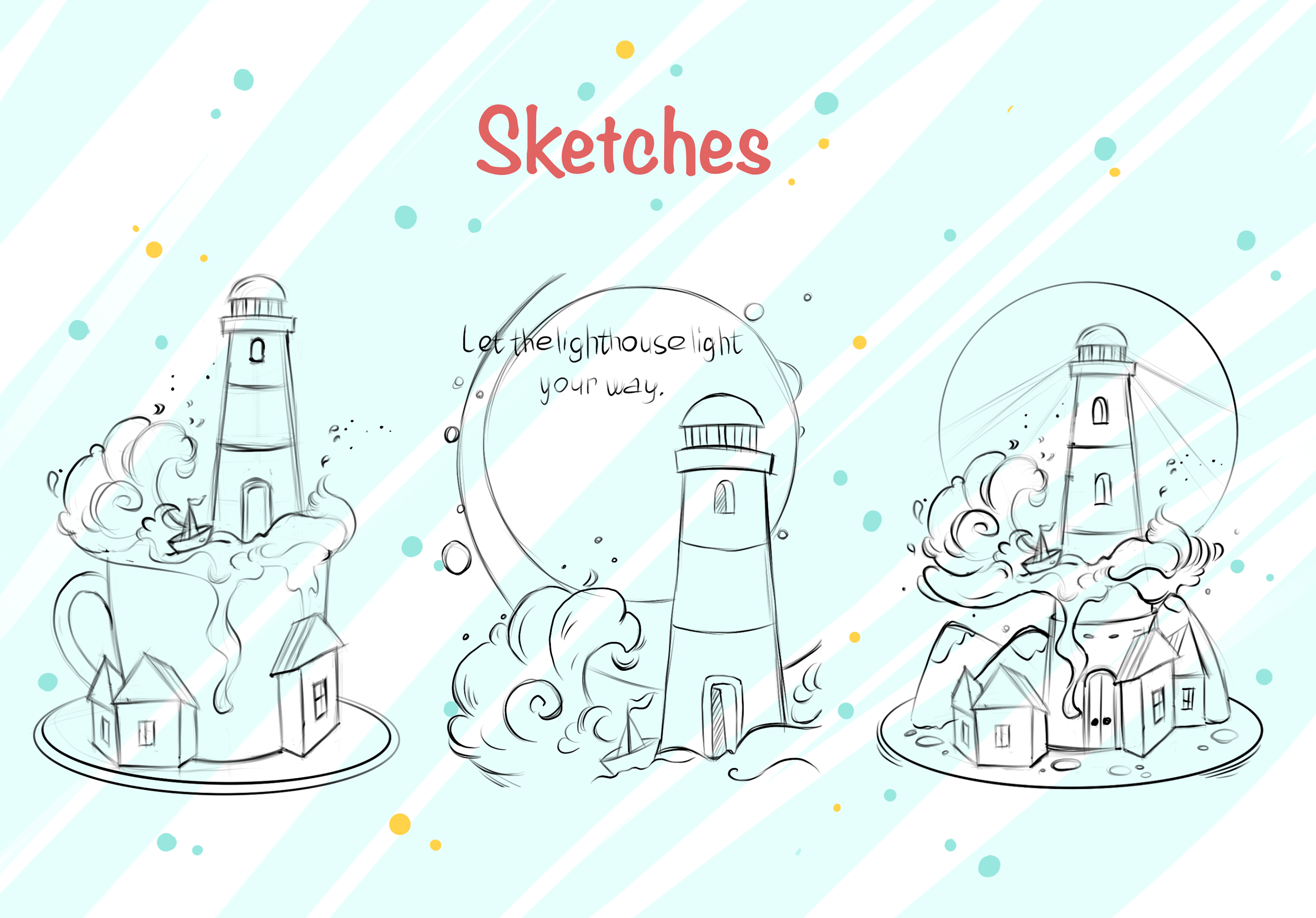 Invitation cards for a sea party. — Изображение №3 — Иллюстрация на Dprofile