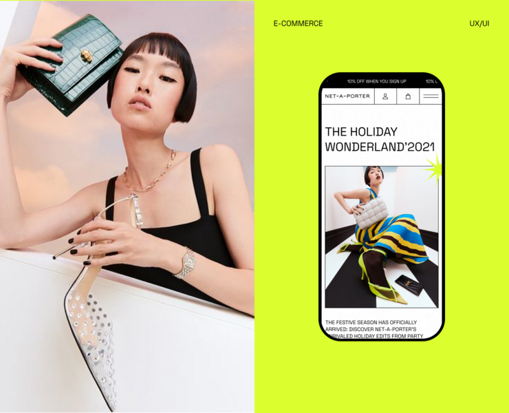 NET-A-PORTER | E-commerce на Dprofile