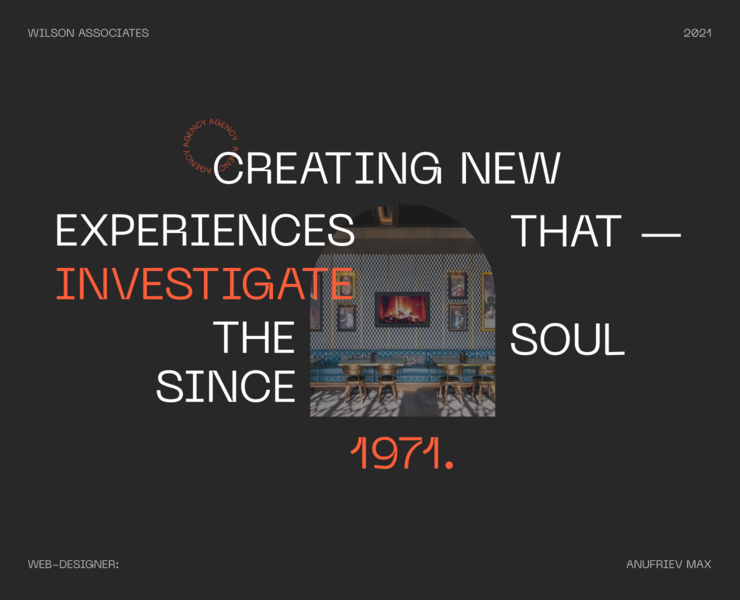 Wilson Associates | Interior Agency на Dprofile