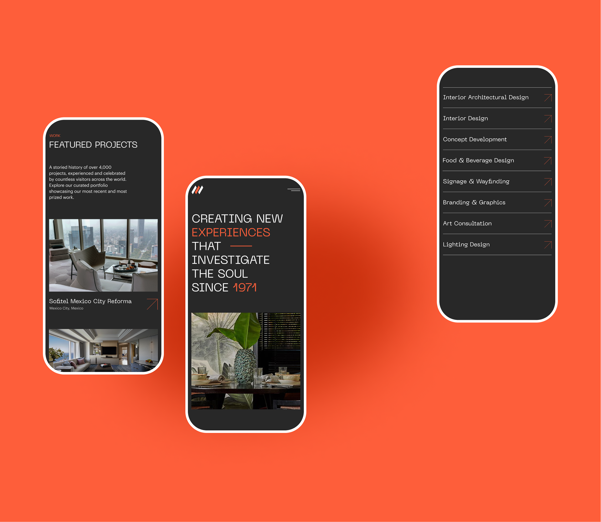 Wilson Associates | Interior Agency — Изображение №2 — Интерфейсы на Dprofile