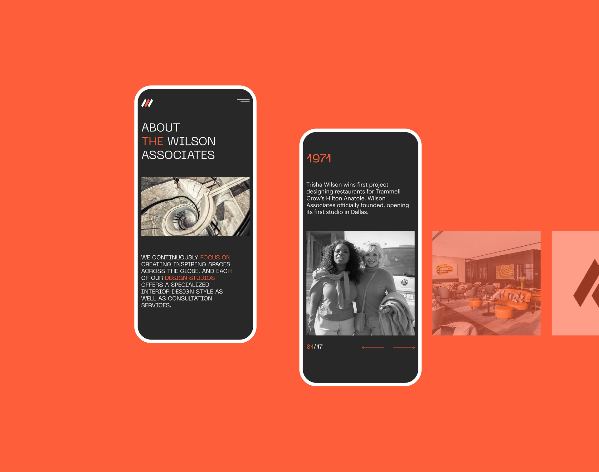 Wilson Associates | Interior Agency — Изображение №5 — Интерфейсы на Dprofile