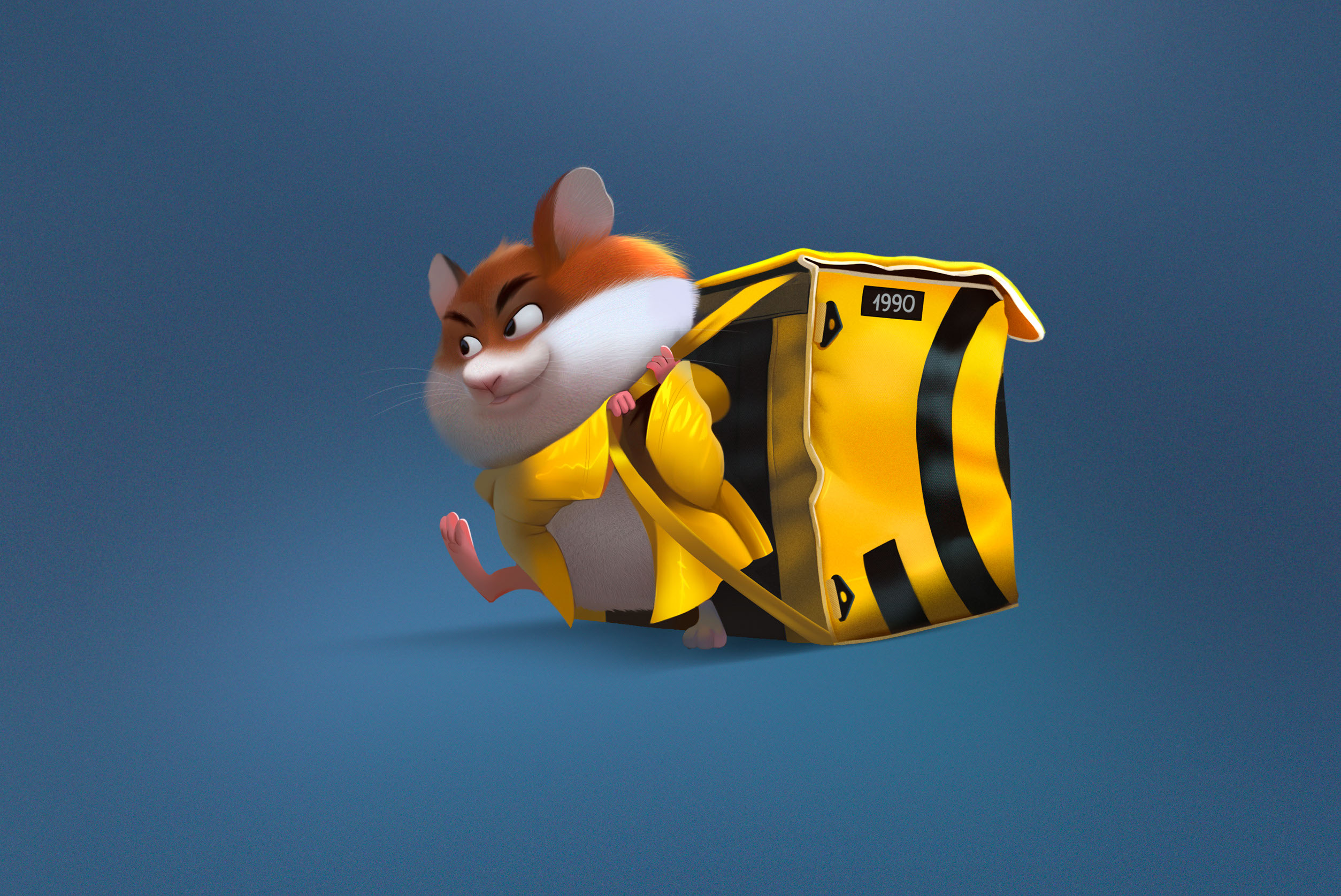Yandex delivery. Cute animals. — Изображение №5 — Иллюстрация на Dprofile