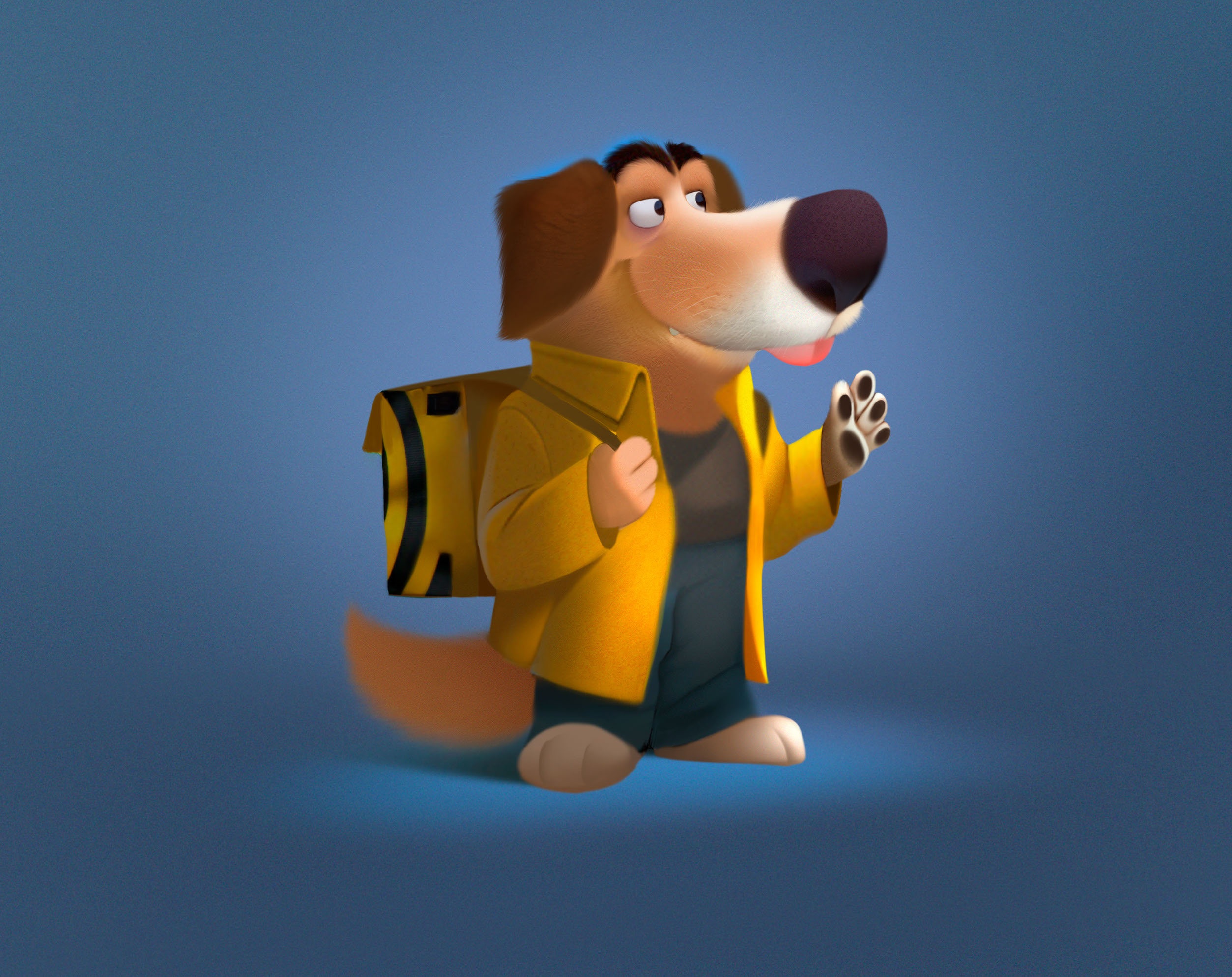 Yandex delivery. Cute animals. — Изображение №2 — Иллюстрация на Dprofile