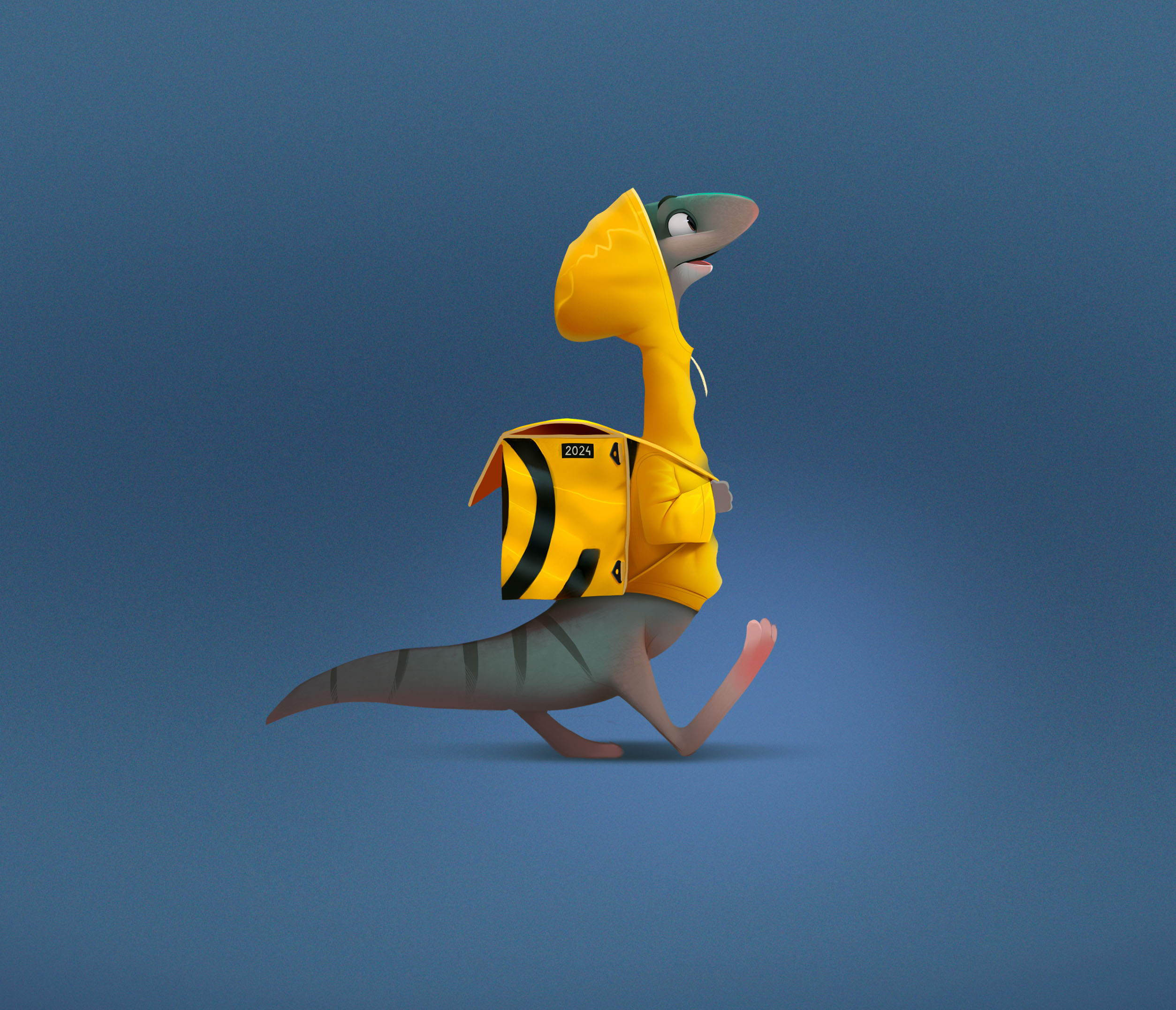 Yandex delivery. Cute animals. — Изображение №12 — Иллюстрация на Dprofile