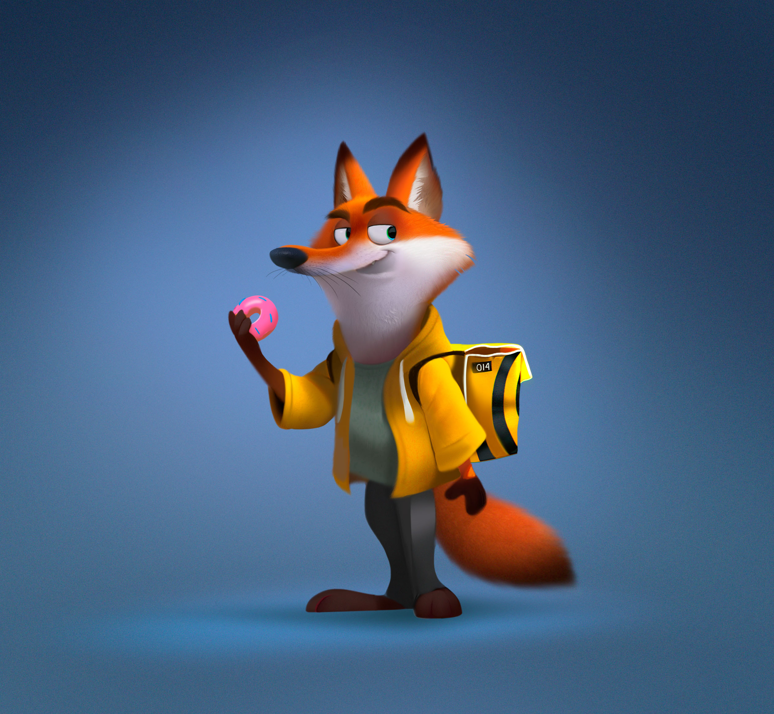Yandex delivery. Cute animals. — Изображение №1 — Иллюстрация на Dprofile
