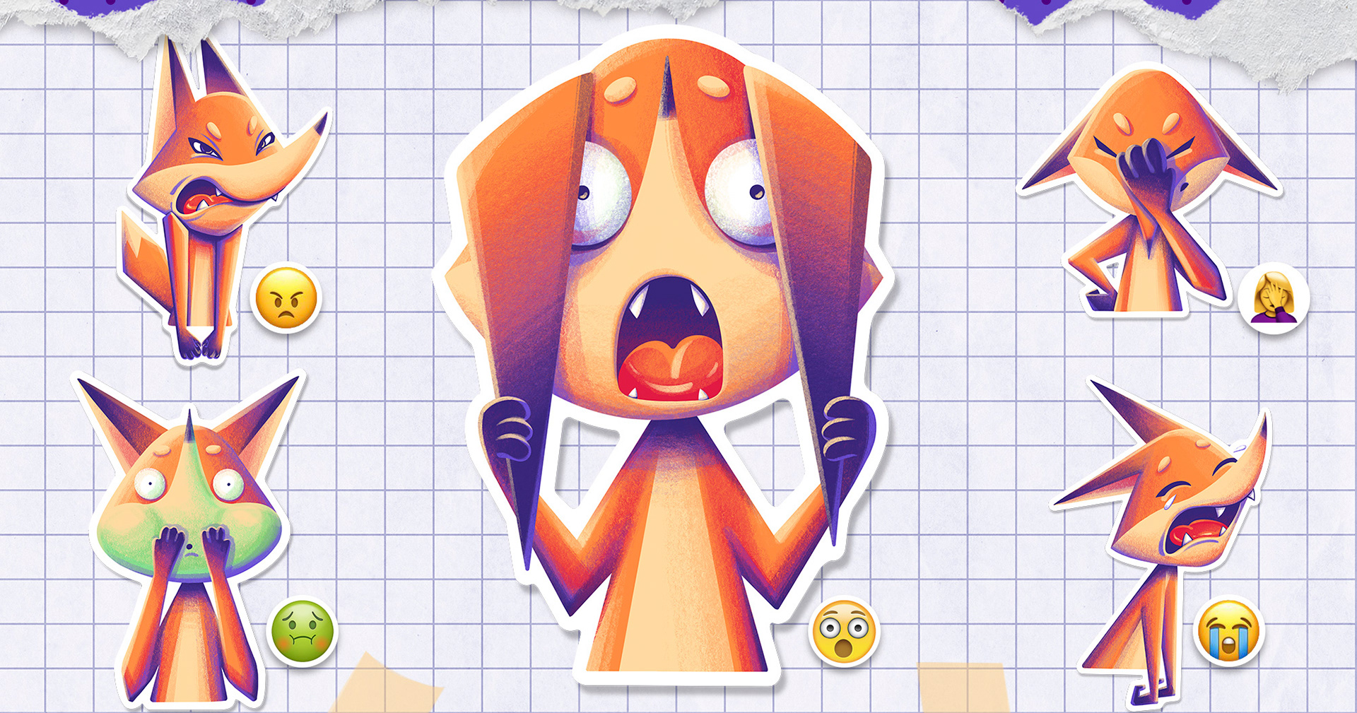 Stickers for Telegram — Изображение №6 — Иллюстрация, Графика на Dprofile